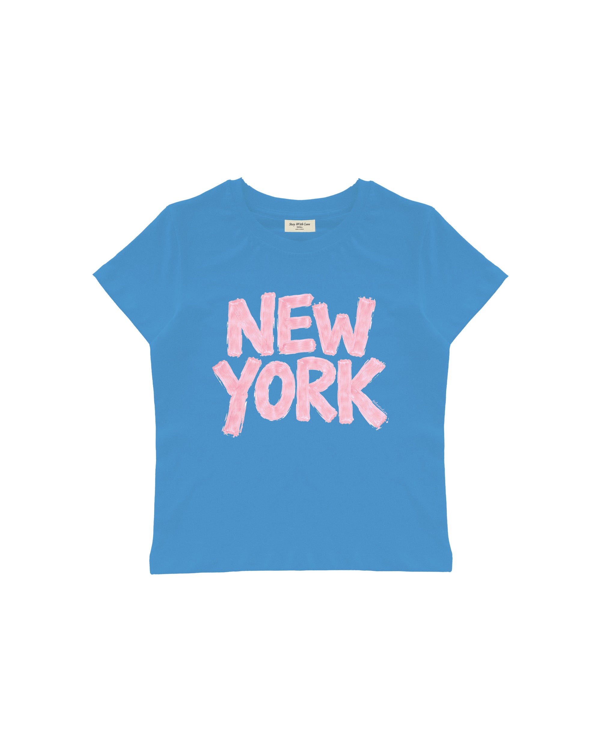 PINK YORK BABY TEE