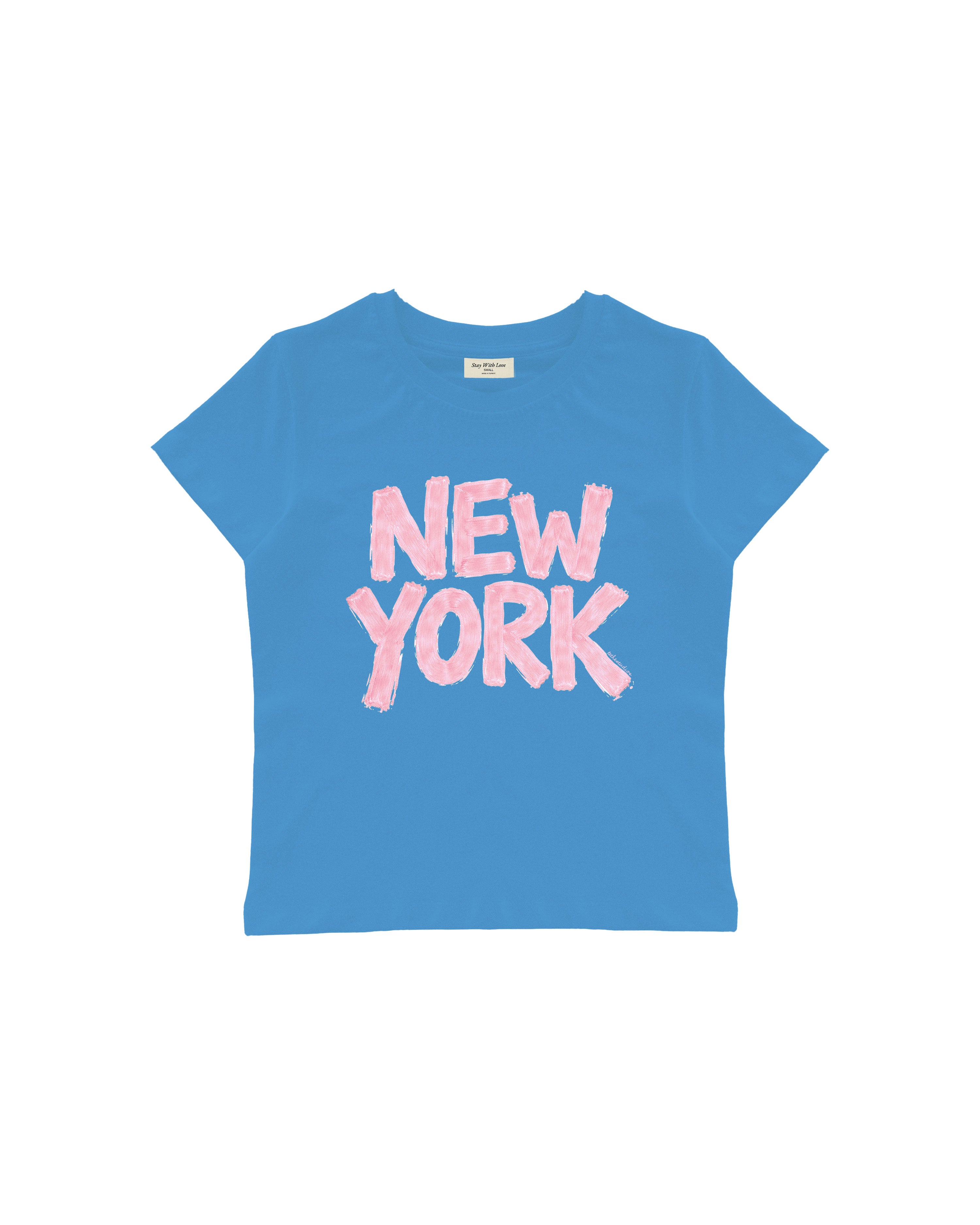 PINK YORK BABY TEE
