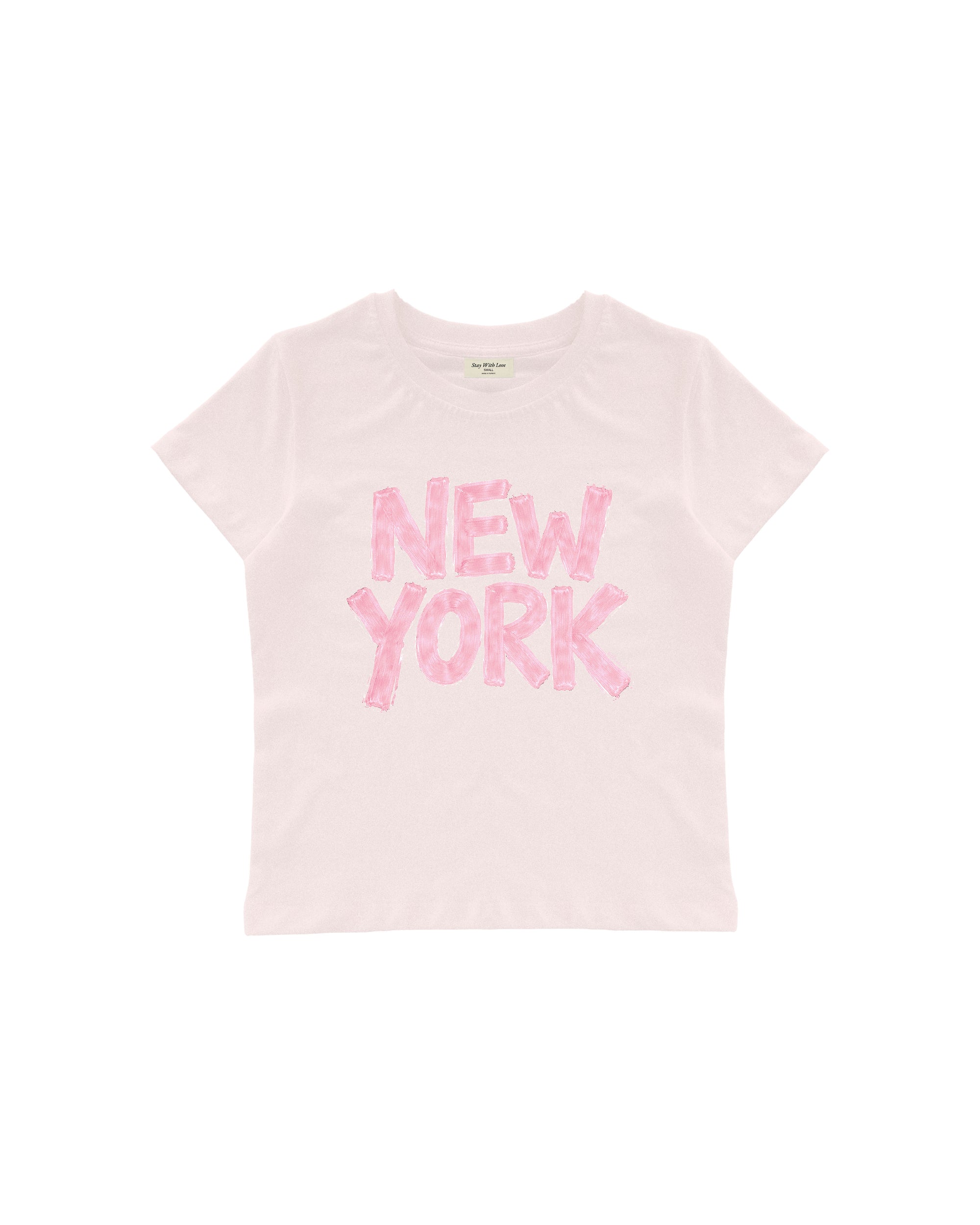 PINK YORK BABY TEE