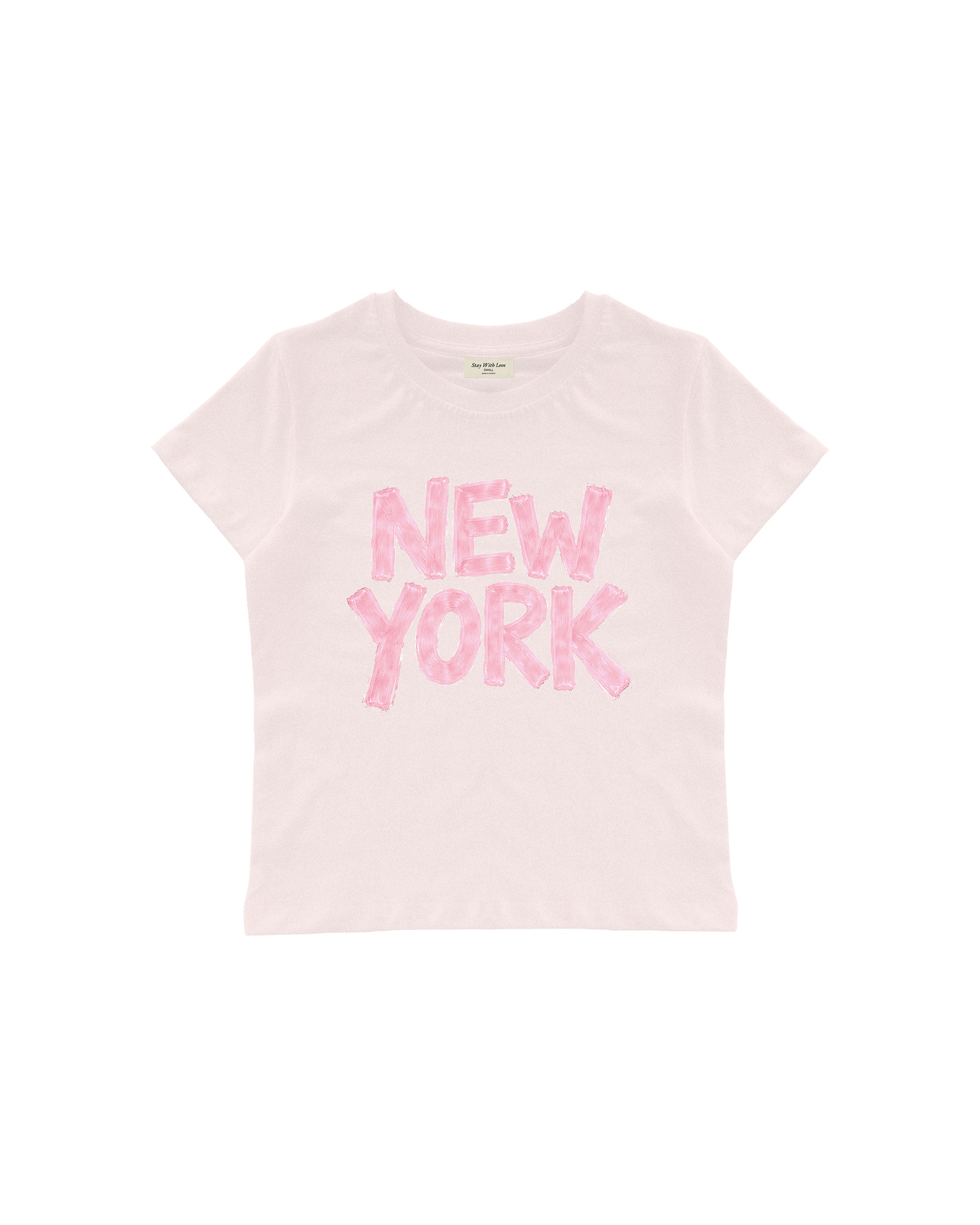 PINK YORK BABY TEE