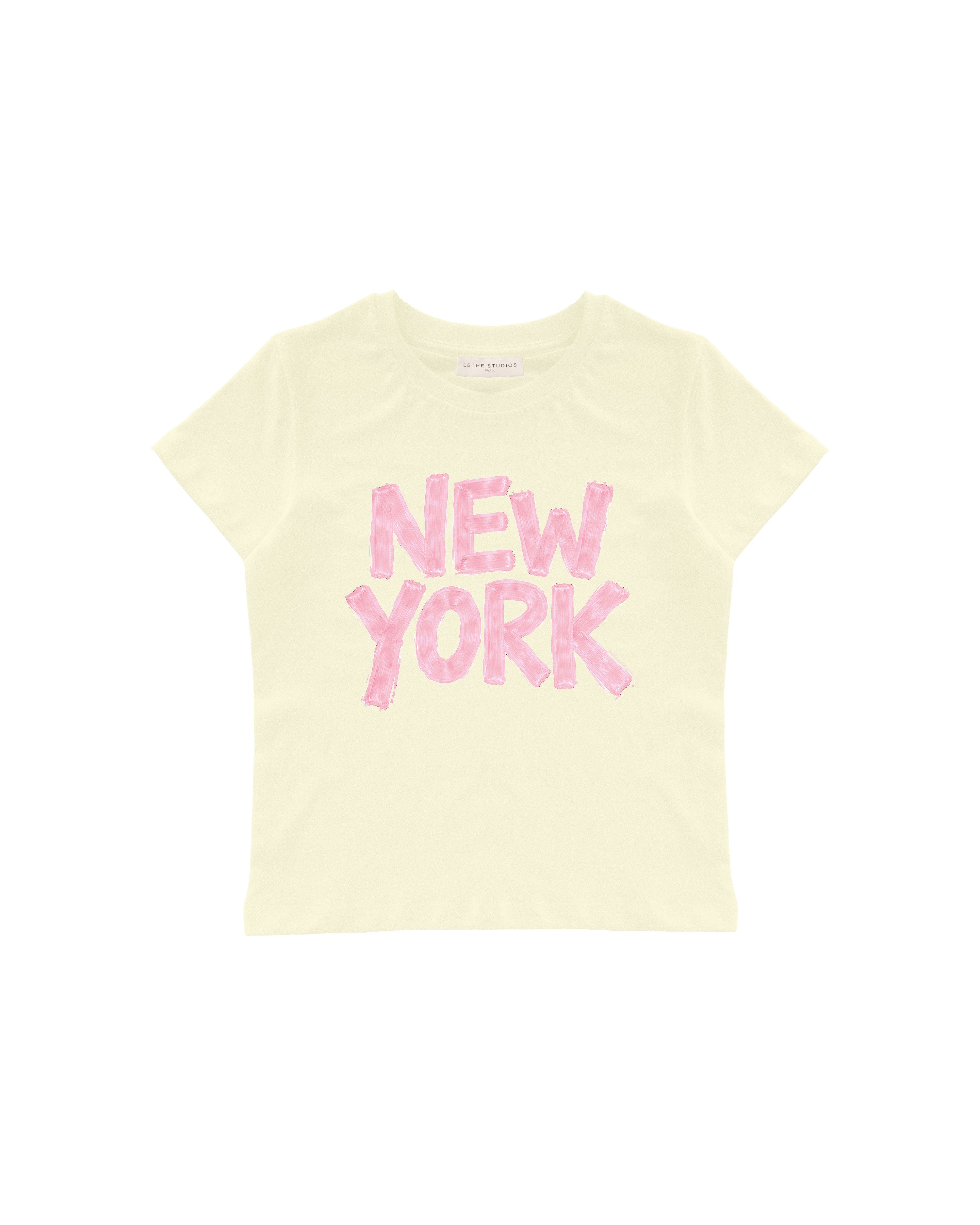 PINK YORK BABY TEE