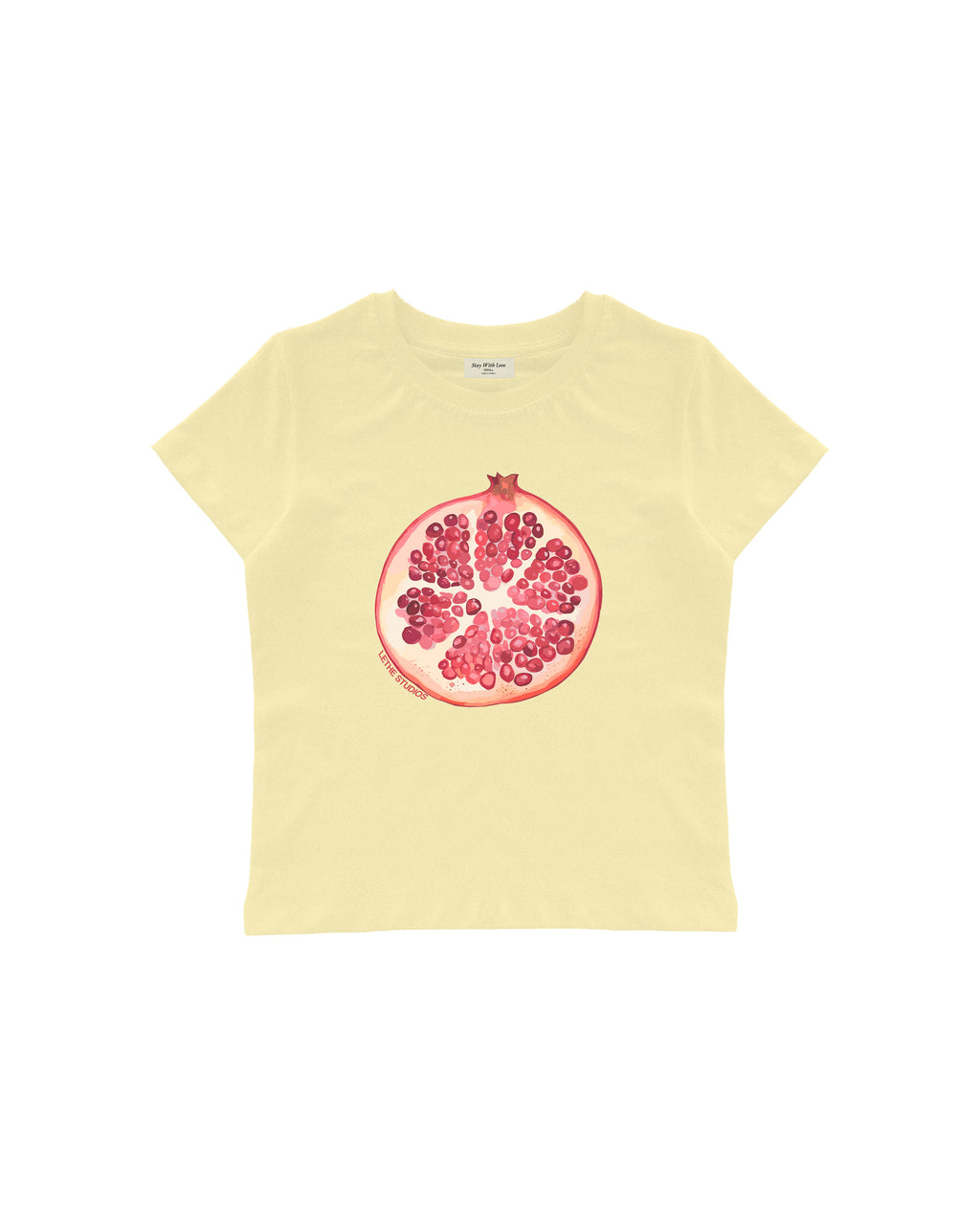 POMEGRANATE BABY TEE