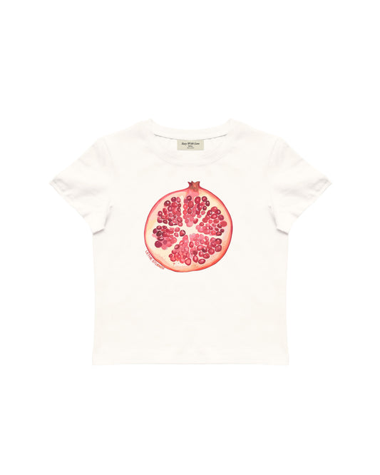 POMEGRANATE BABY TEE