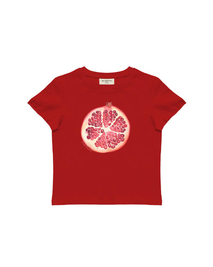 POMEGRANATE BABY TEE