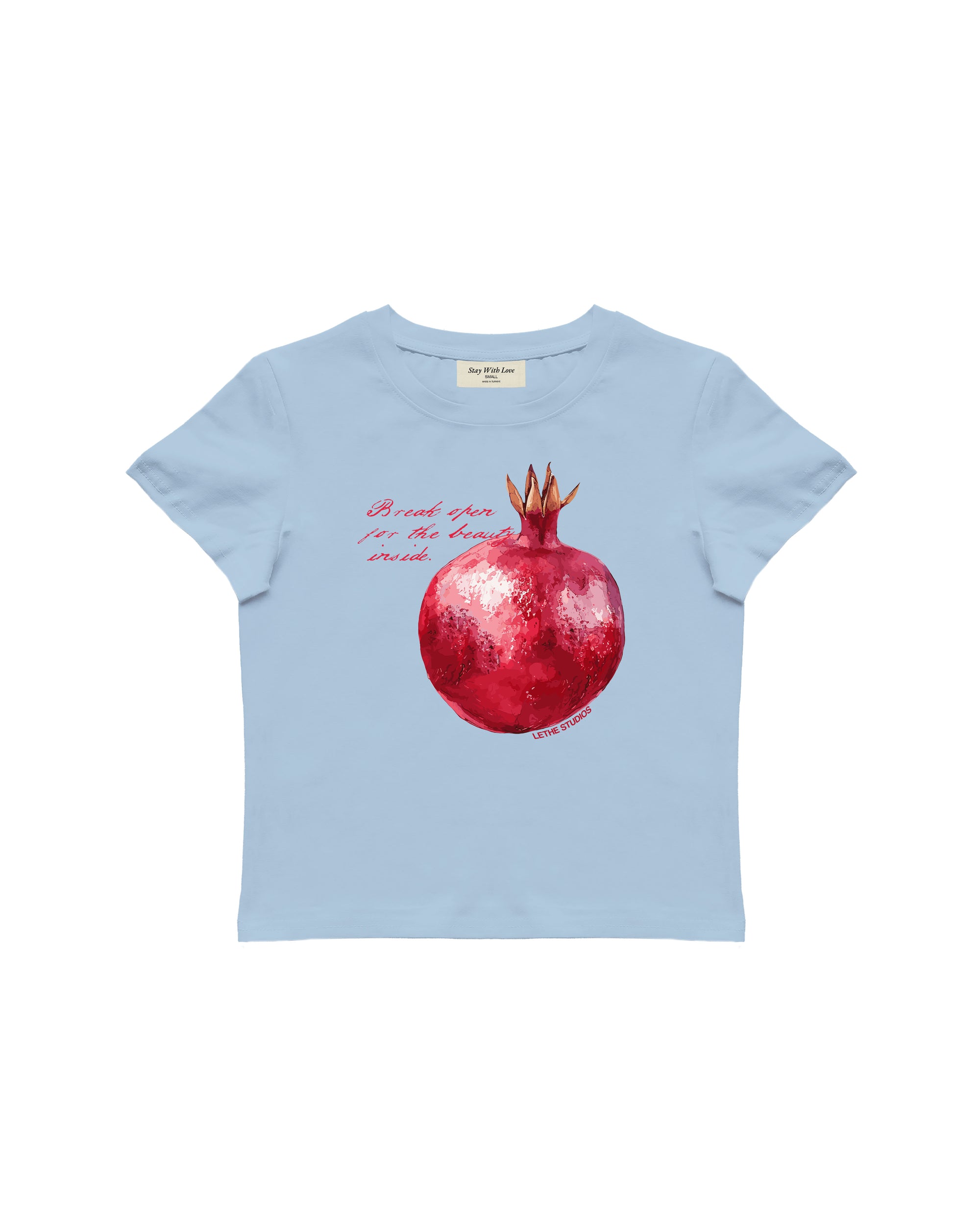 POMEGRANATE BABY TEE