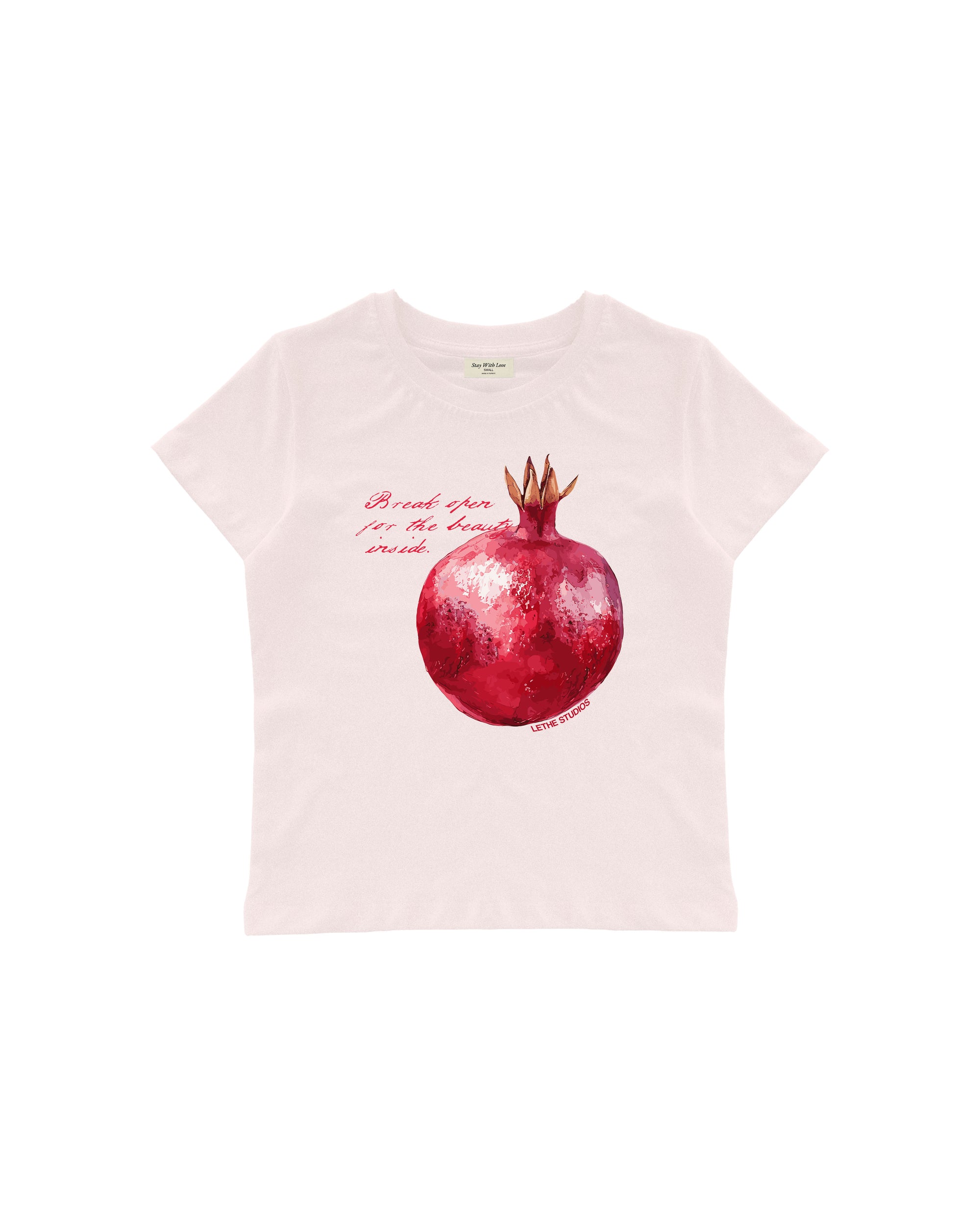 POMEGRANATE BABY TEE
