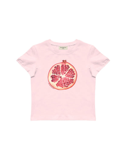POMEGRANATE BABY TEE