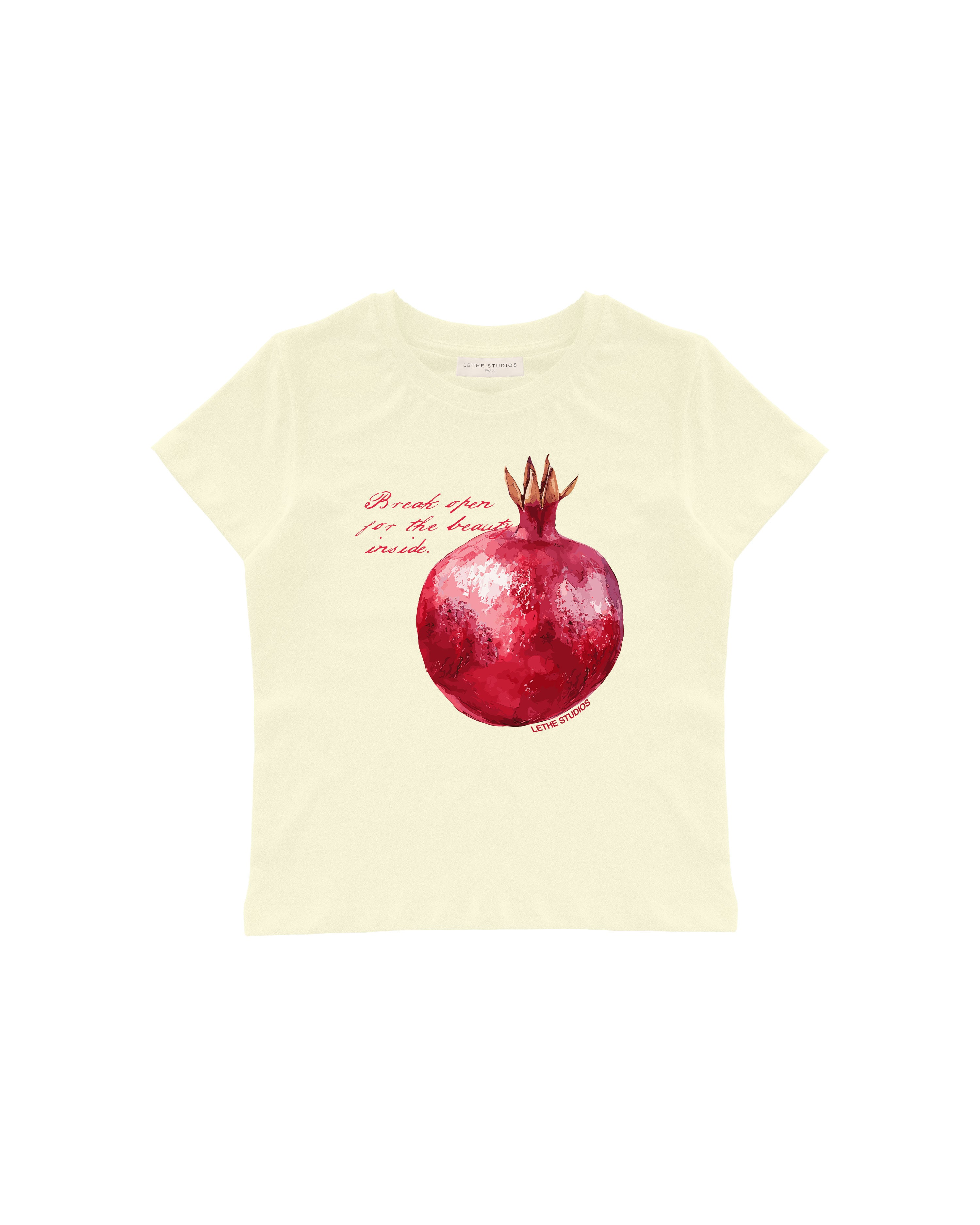 POMEGRANATE BABY TEE