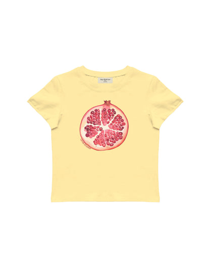 POMEGRANATE BABY TEE