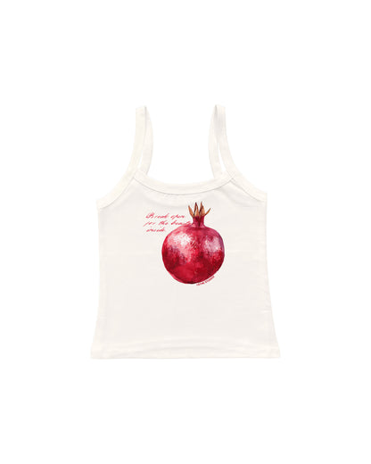 POMEGRANATE TANK TOP