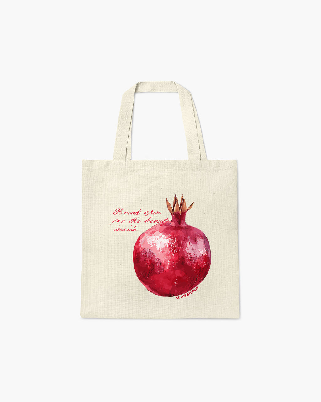 POMEGRANATE TOTE BAG