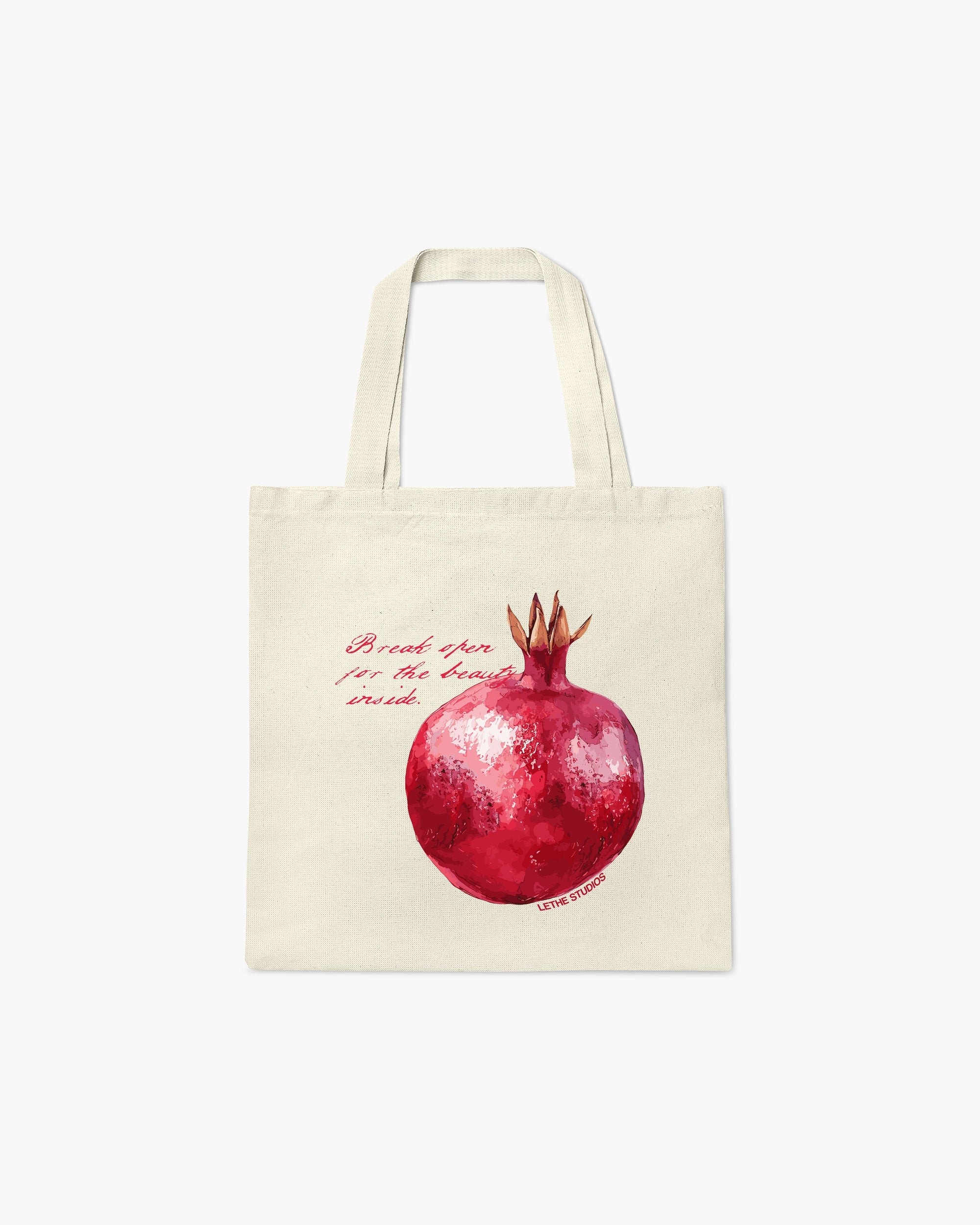 POMEGRANATE TOTE BAG