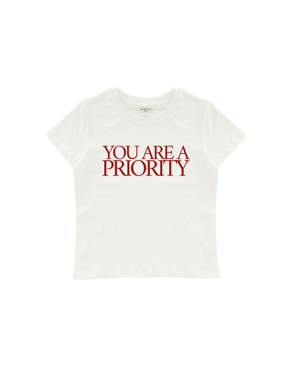 PRIORITY BABY TEE