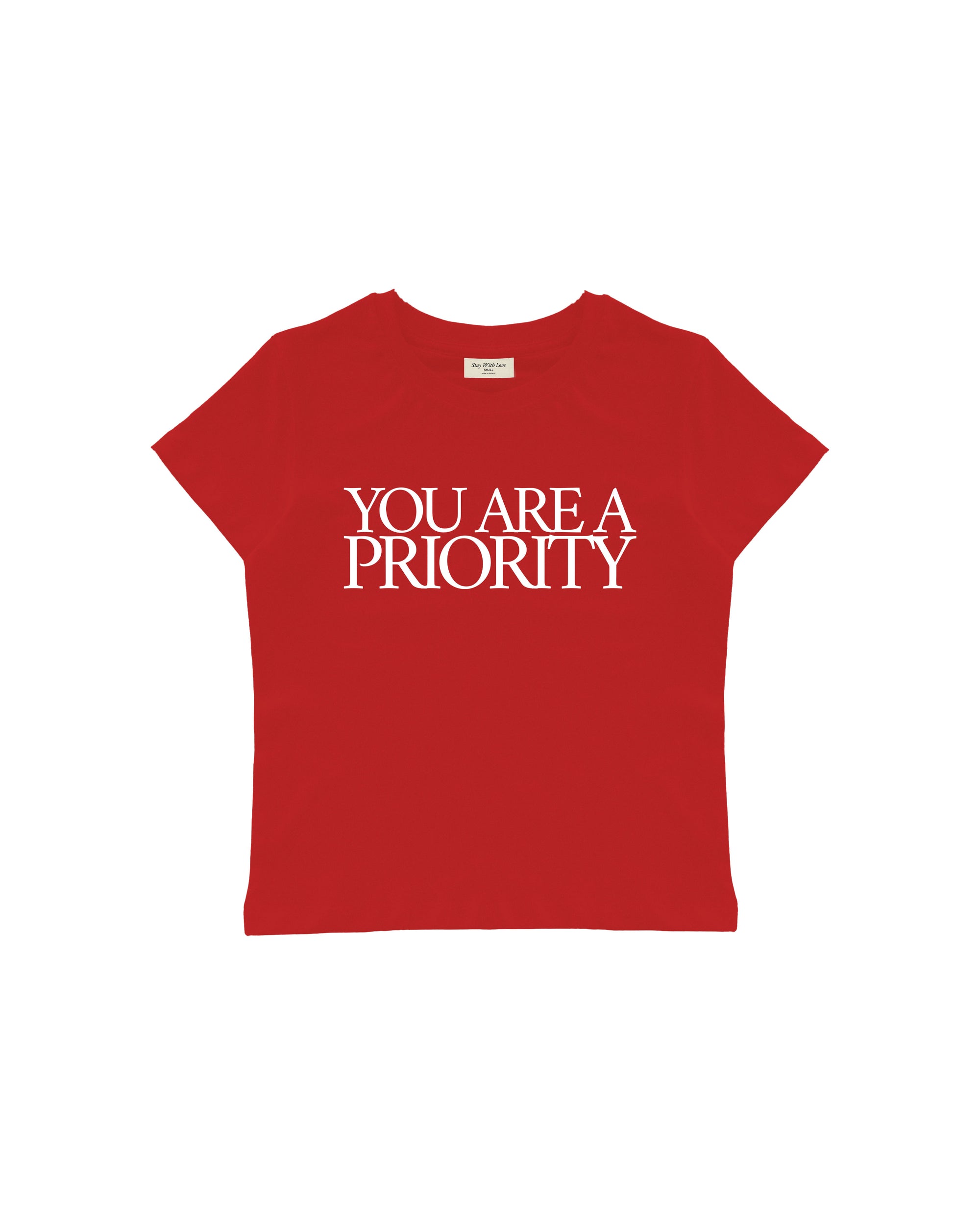 PRIORITY BABY TEE