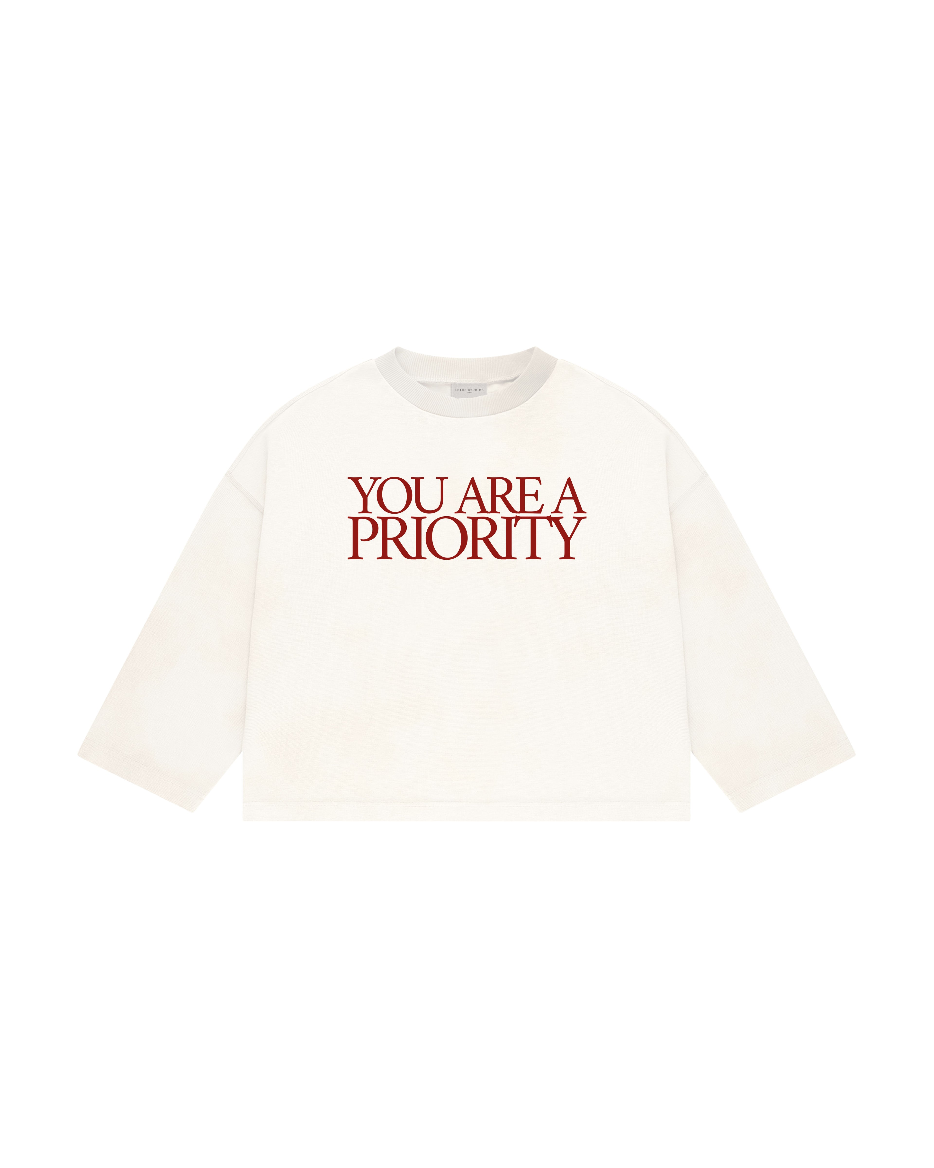 PRIORTY UZUN KOLLU T-SHIRT