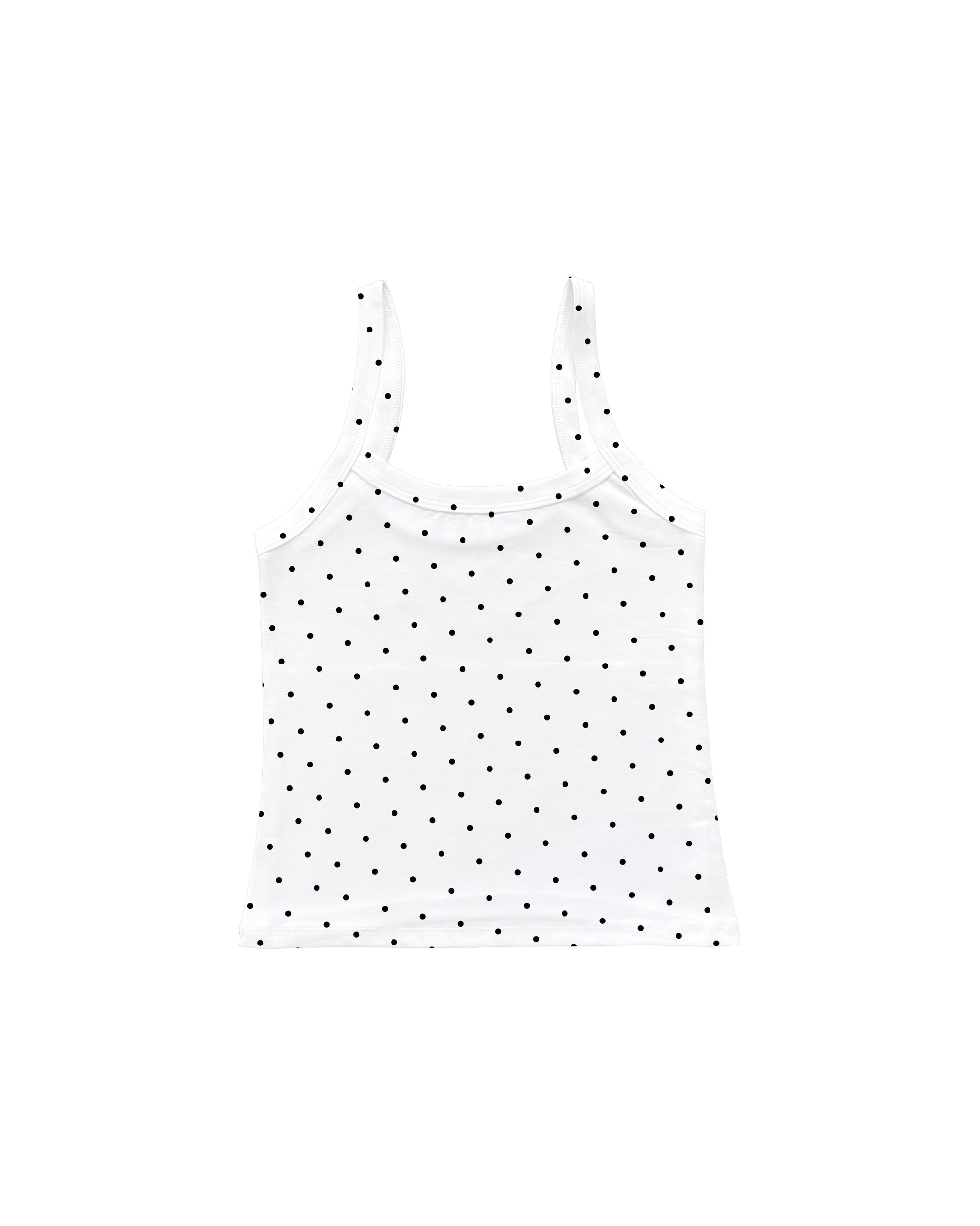 PUANTİYELİ ASKILI BLUZ