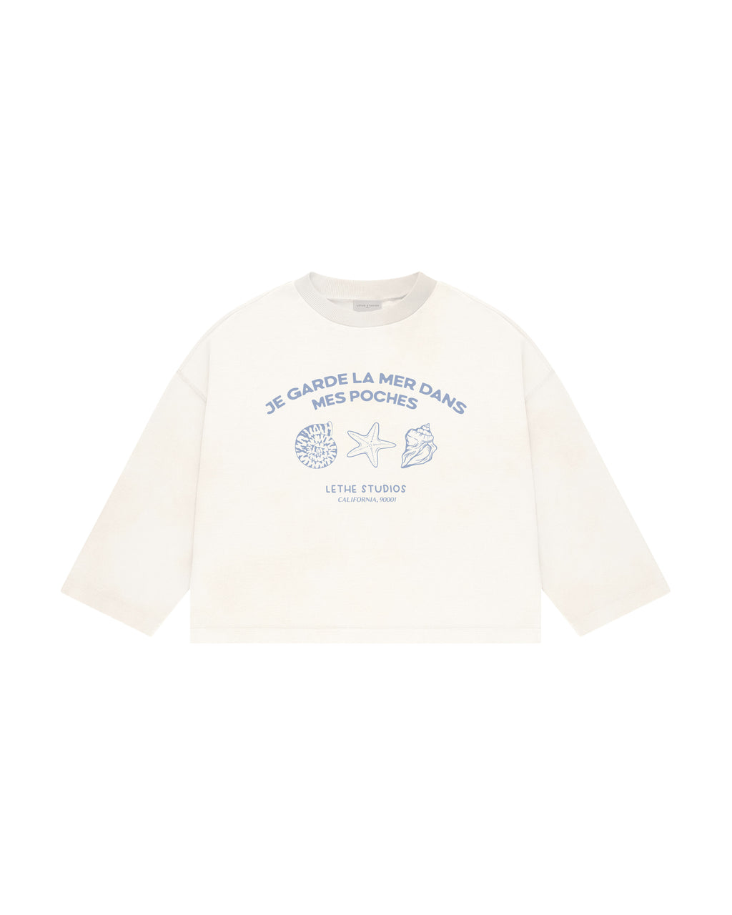 REVES MARINS UZUN KOLLU T-SHIRT