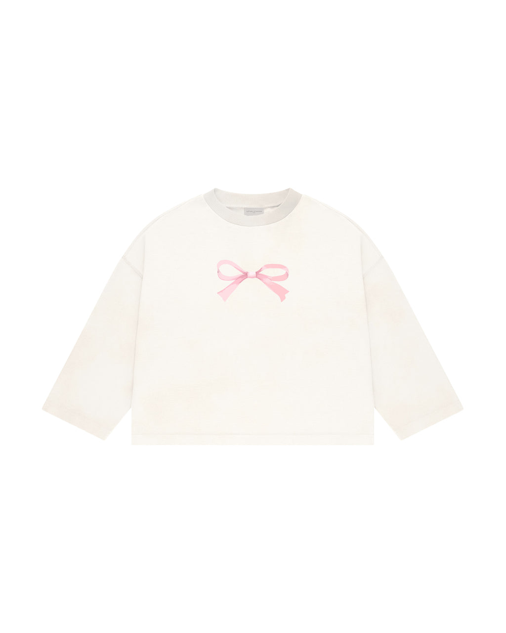 RIBBON UZUN KOLLU T-SHIRT