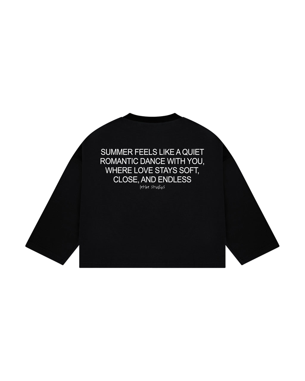 Romantic Dance Uzun Kollu T-Shirt - Siyah - Uzun Kollu T-Shirt - Lethe Studios
