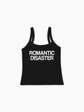 Romantic Disaster V2 Askılı Bluz - Siyah - Askılı Bluz - Lethe Studios