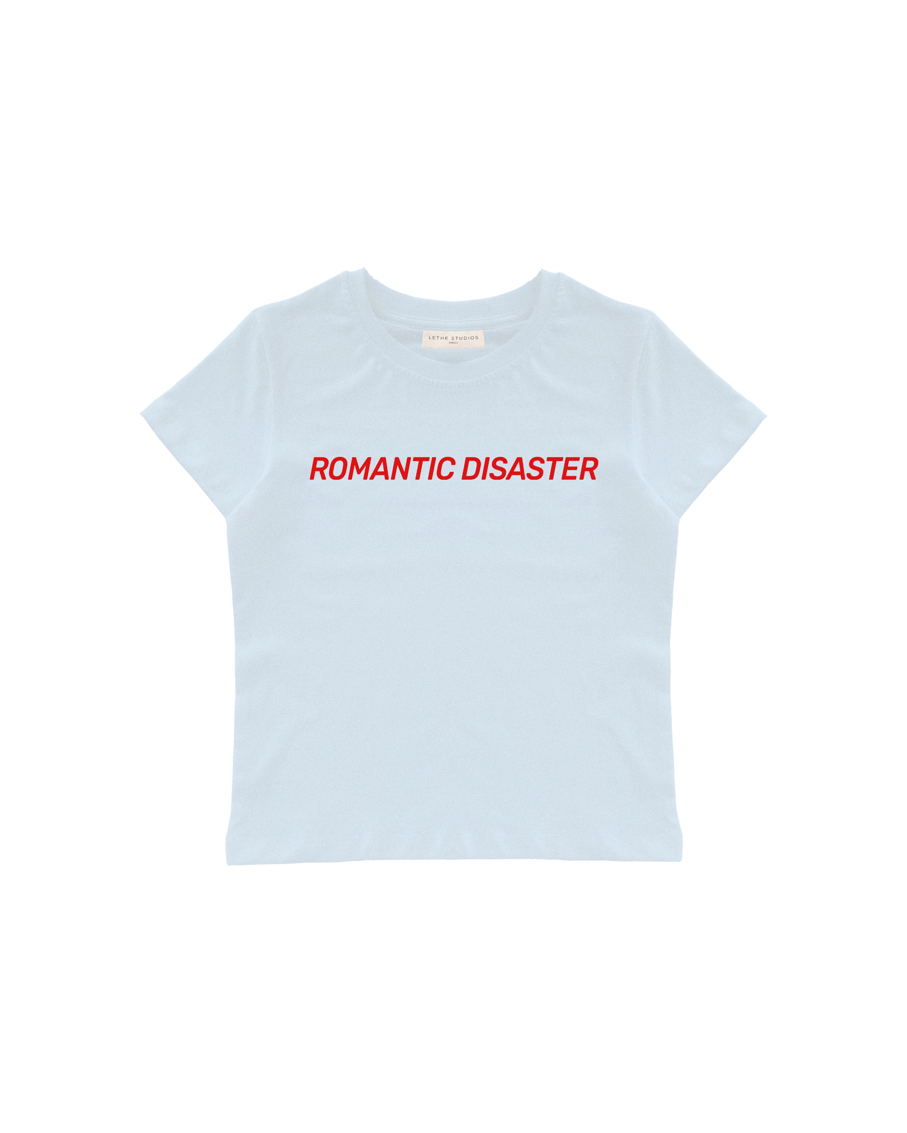 ROMANTIC DISASTER BABY TEE