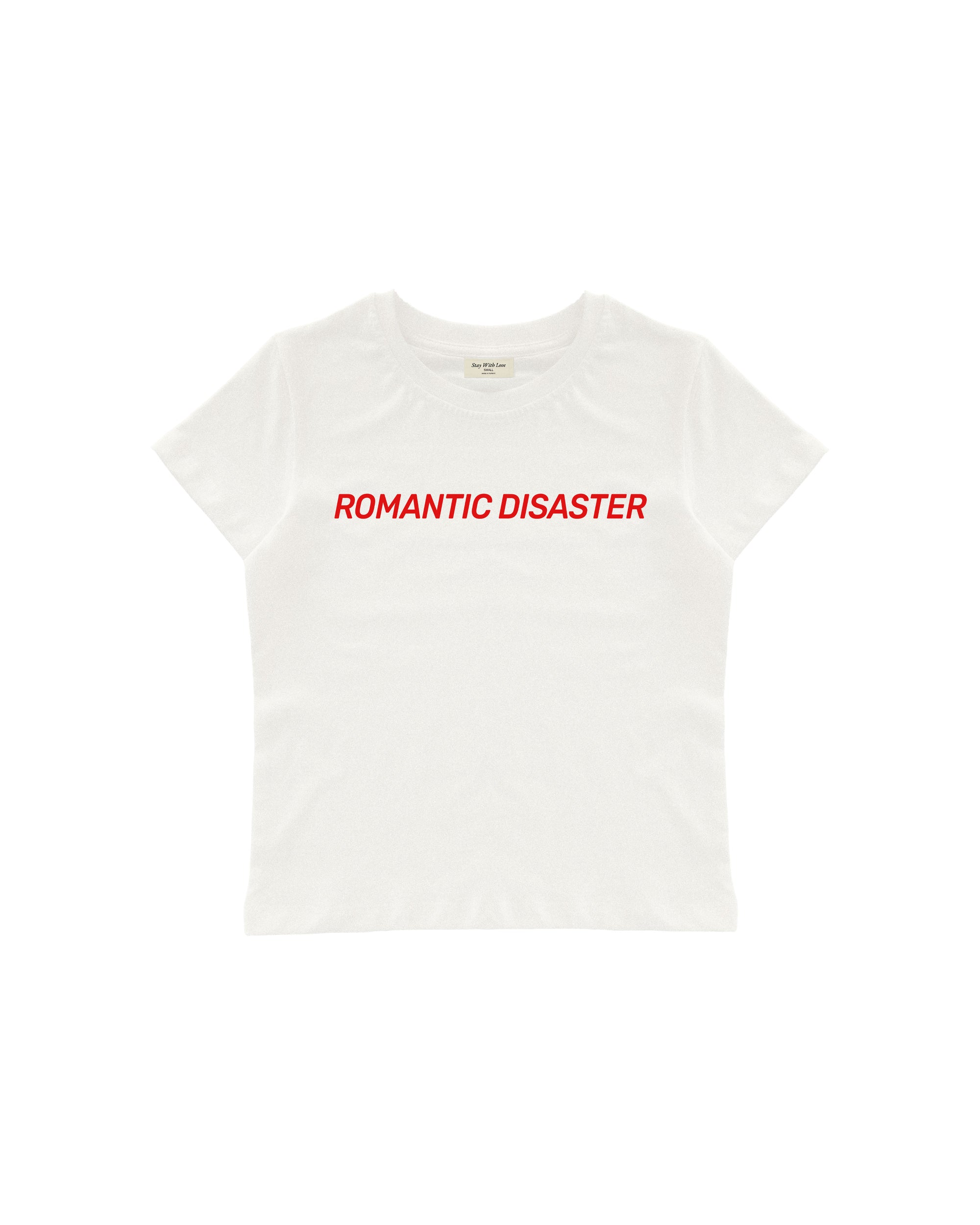 ROMANTIC DISASTER BABY TEE