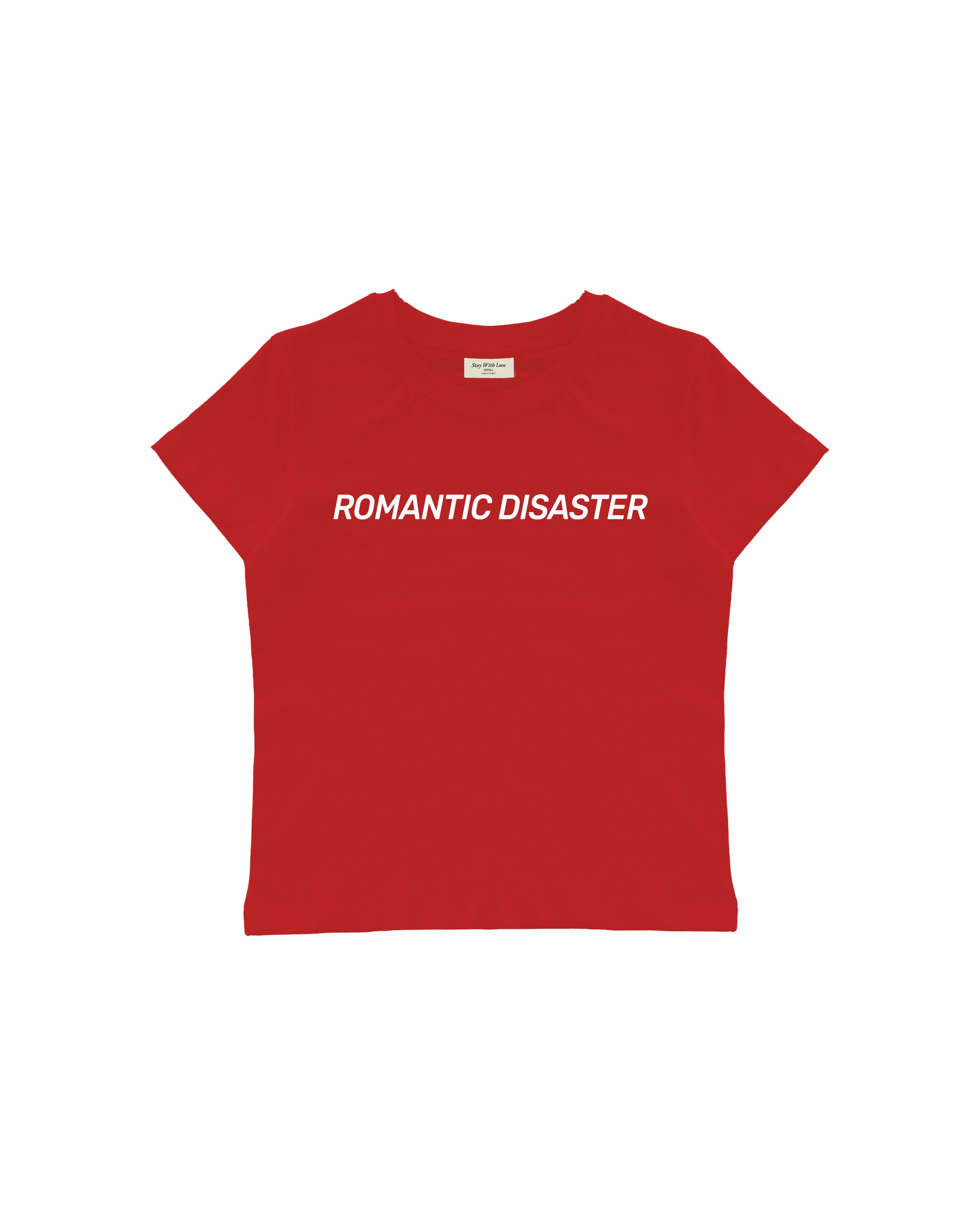 ROMANTIC DISASTER BABY TEE