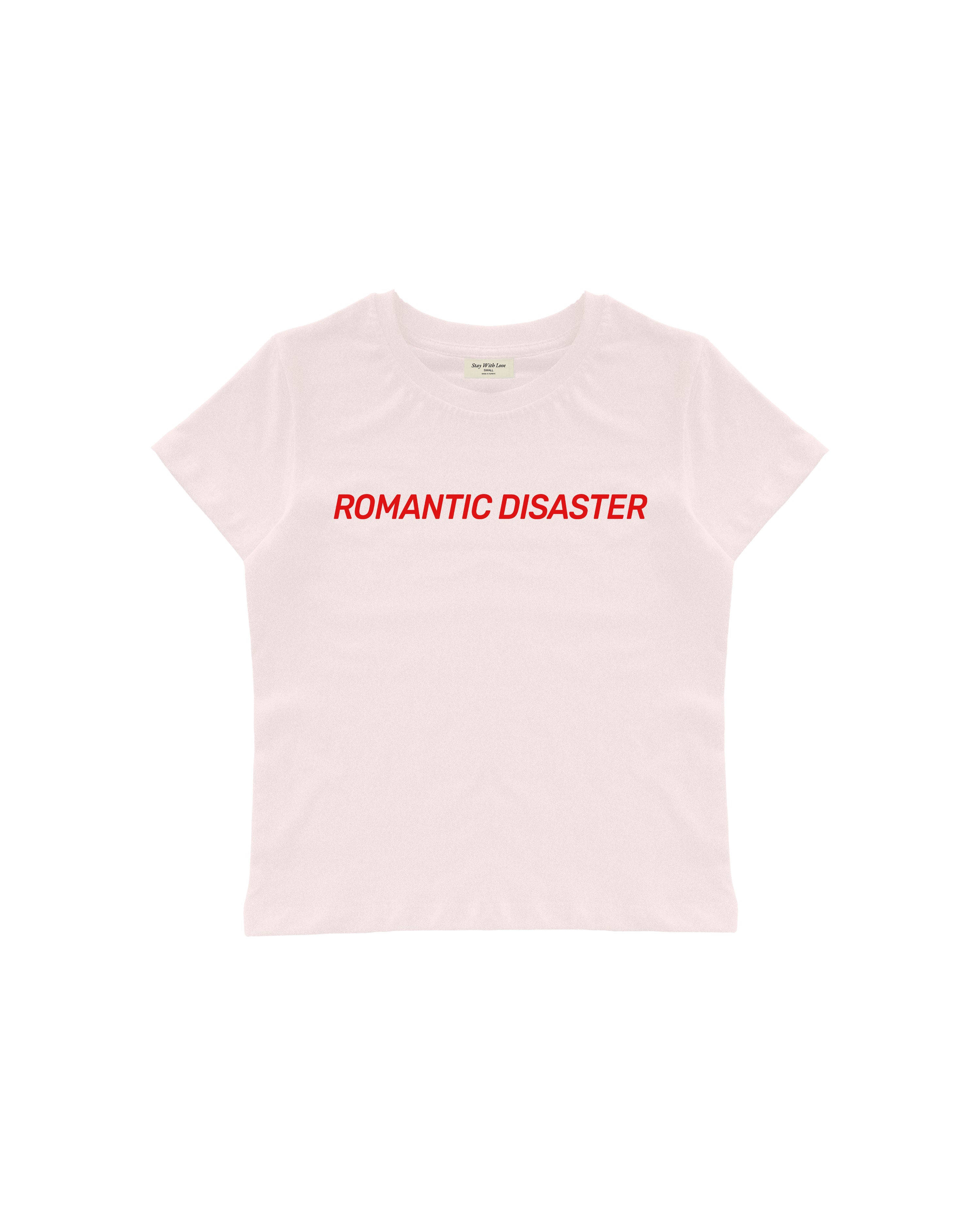 ROMANTIC DISASTER BABY TEE