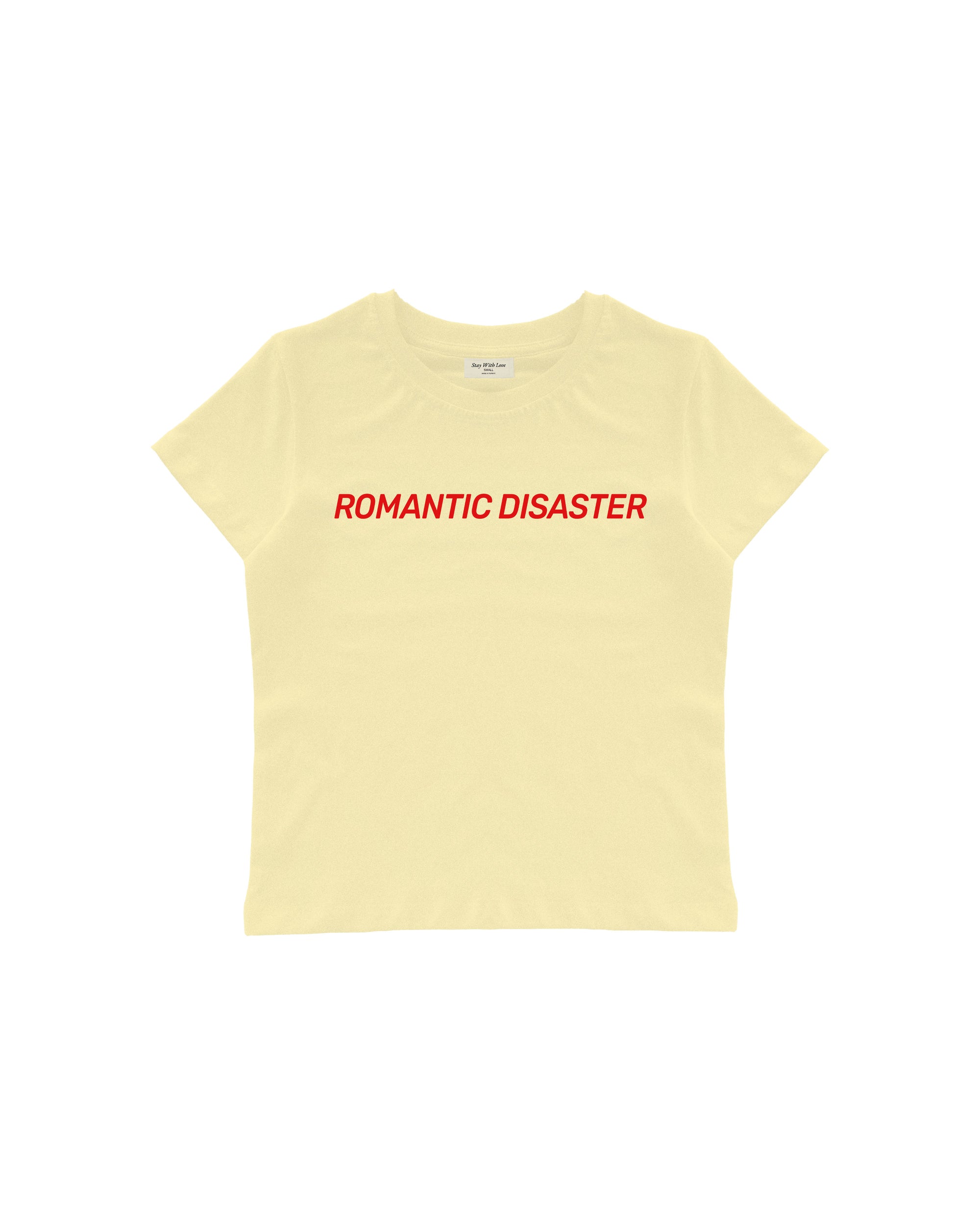 ROMANTIC DISASTER BABY TEE