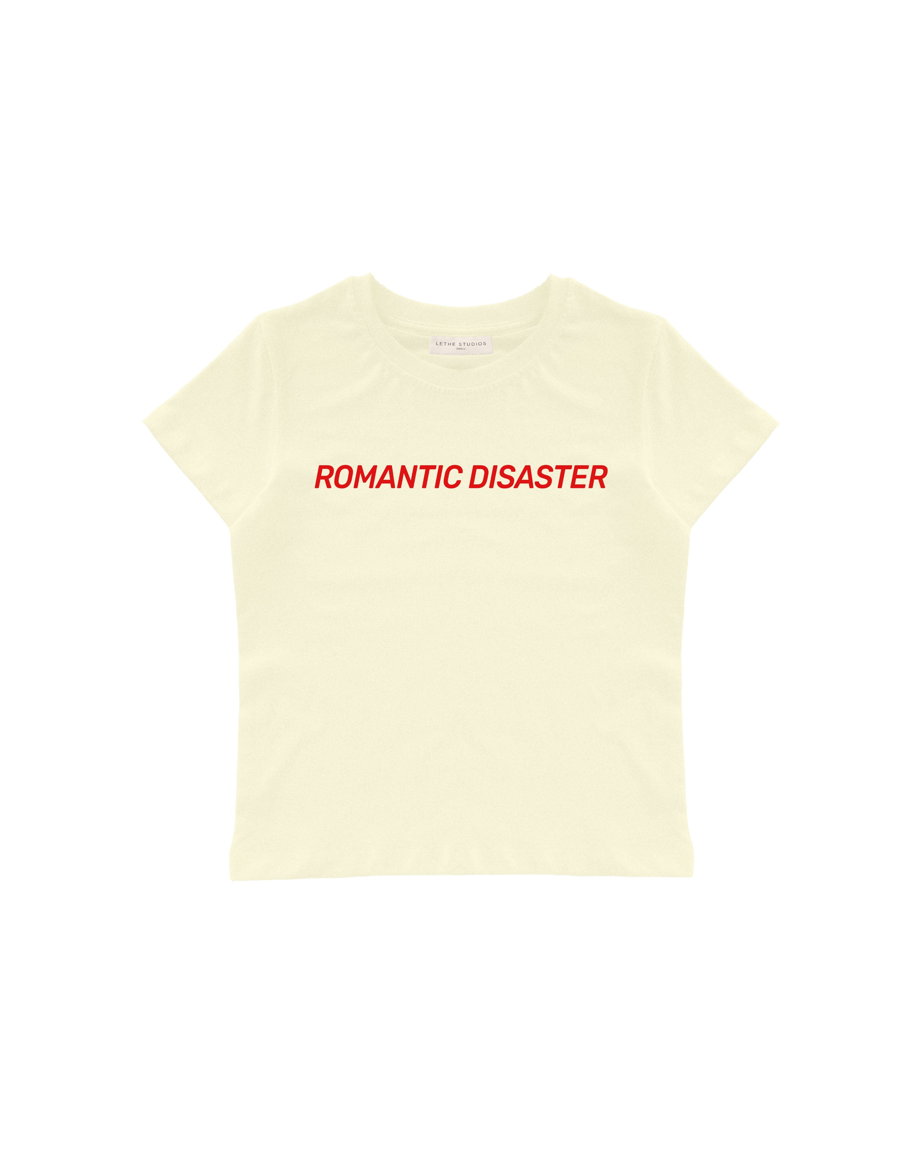 ROMANTIC DISASTER BABY TEE