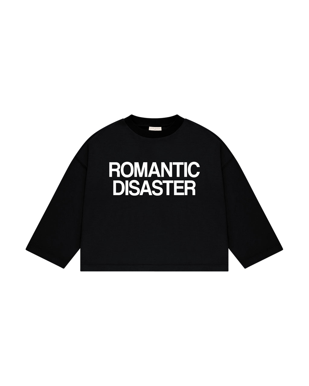 Romantic Disaster V2 Uzun Kollu T-Shirt - Siyah - Uzun Kollu T-Shirt - Lethe Studios
