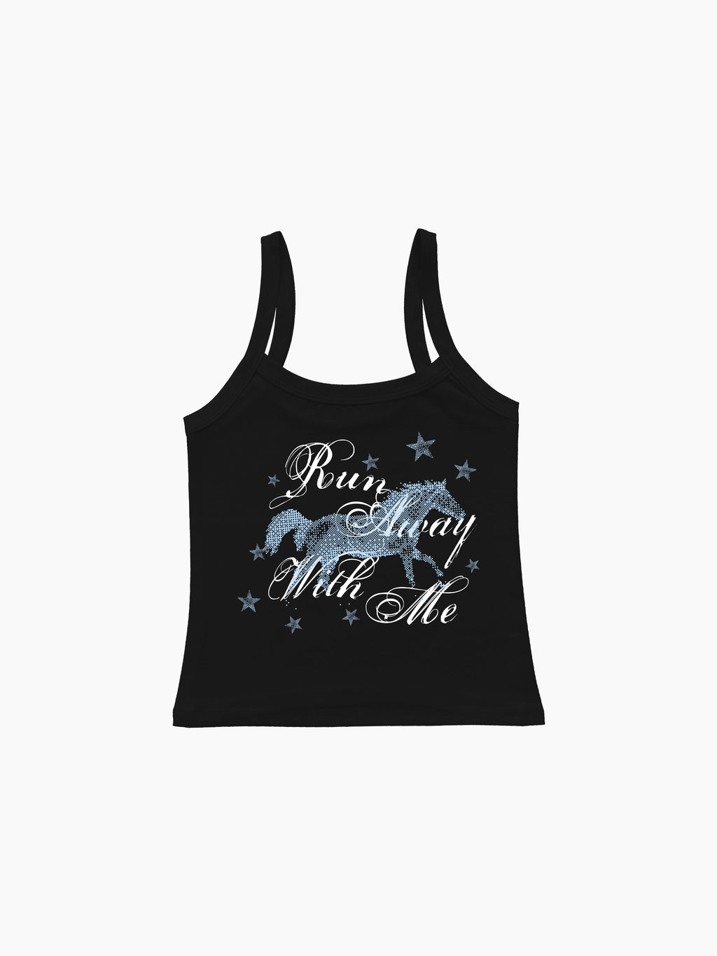 Run Away Askılı Bluz - Siyah - Askılı Bluz - Lethe Studios