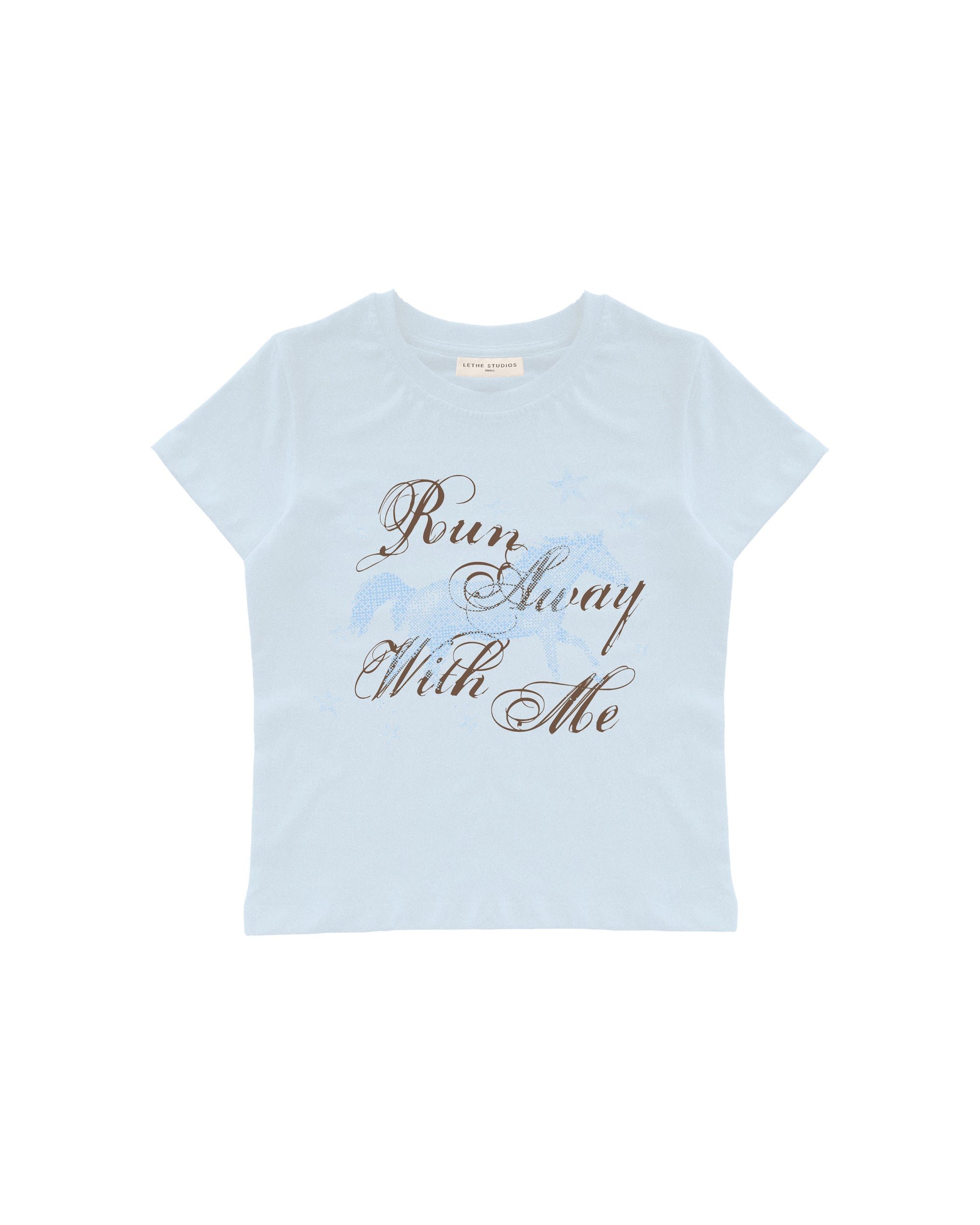 RUN AWAY BABY TEE