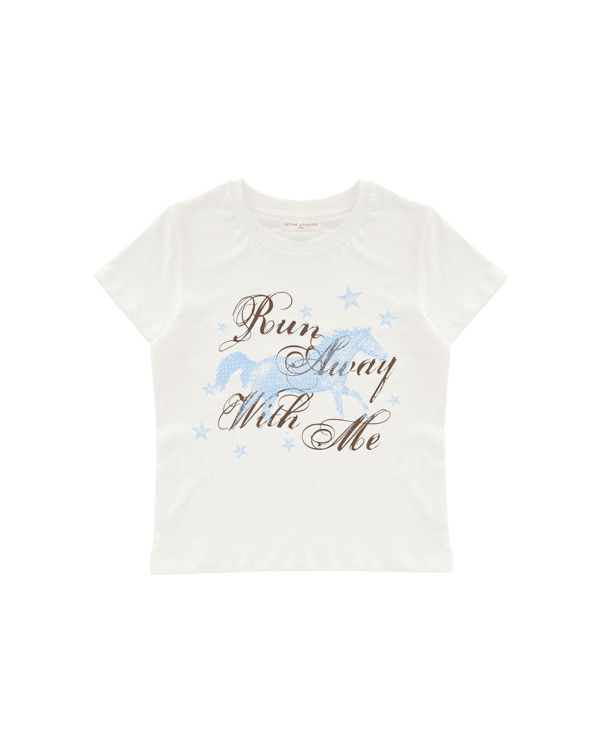 RUN AWAY BABY TEE