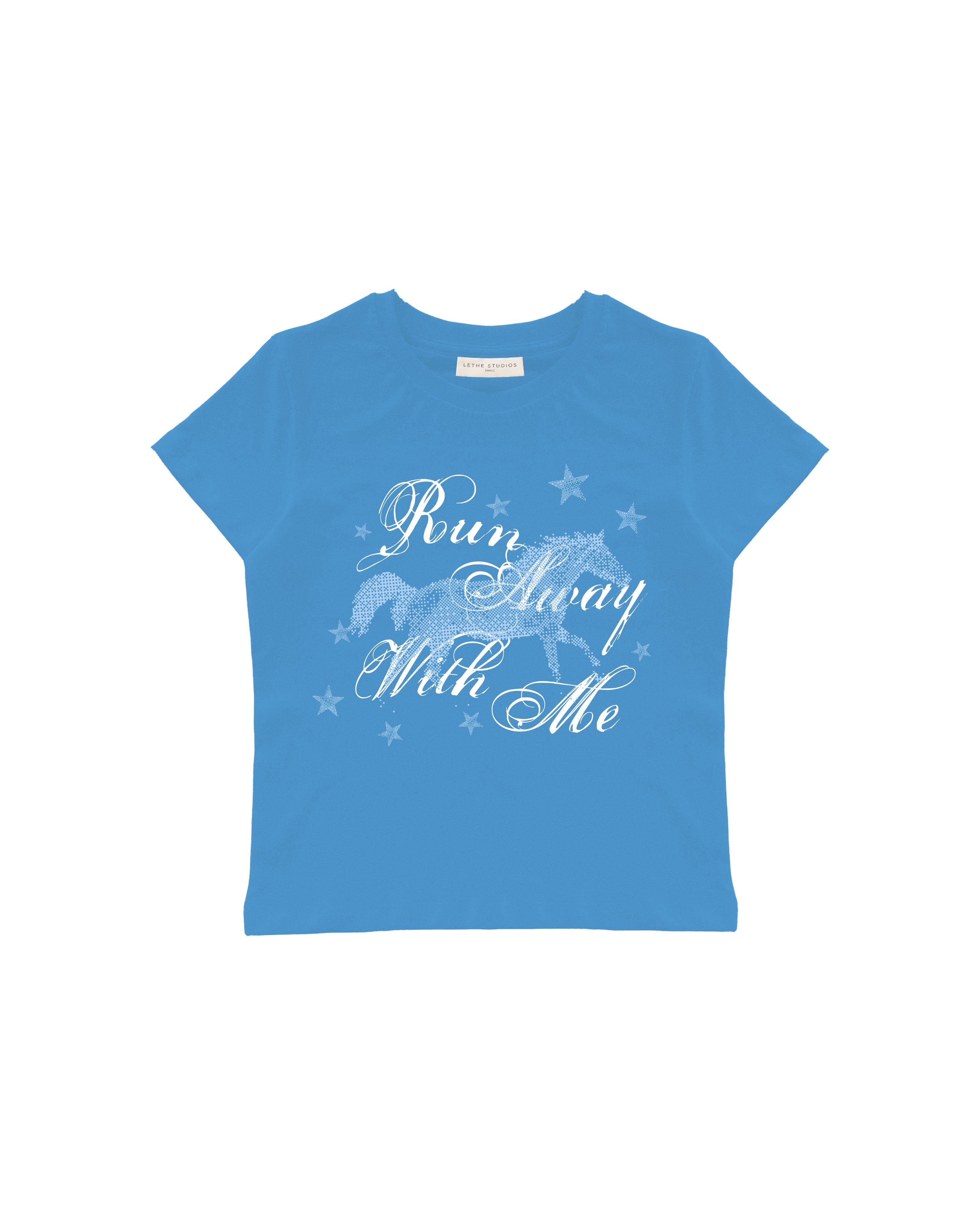 RUN AWAY BABY TEE