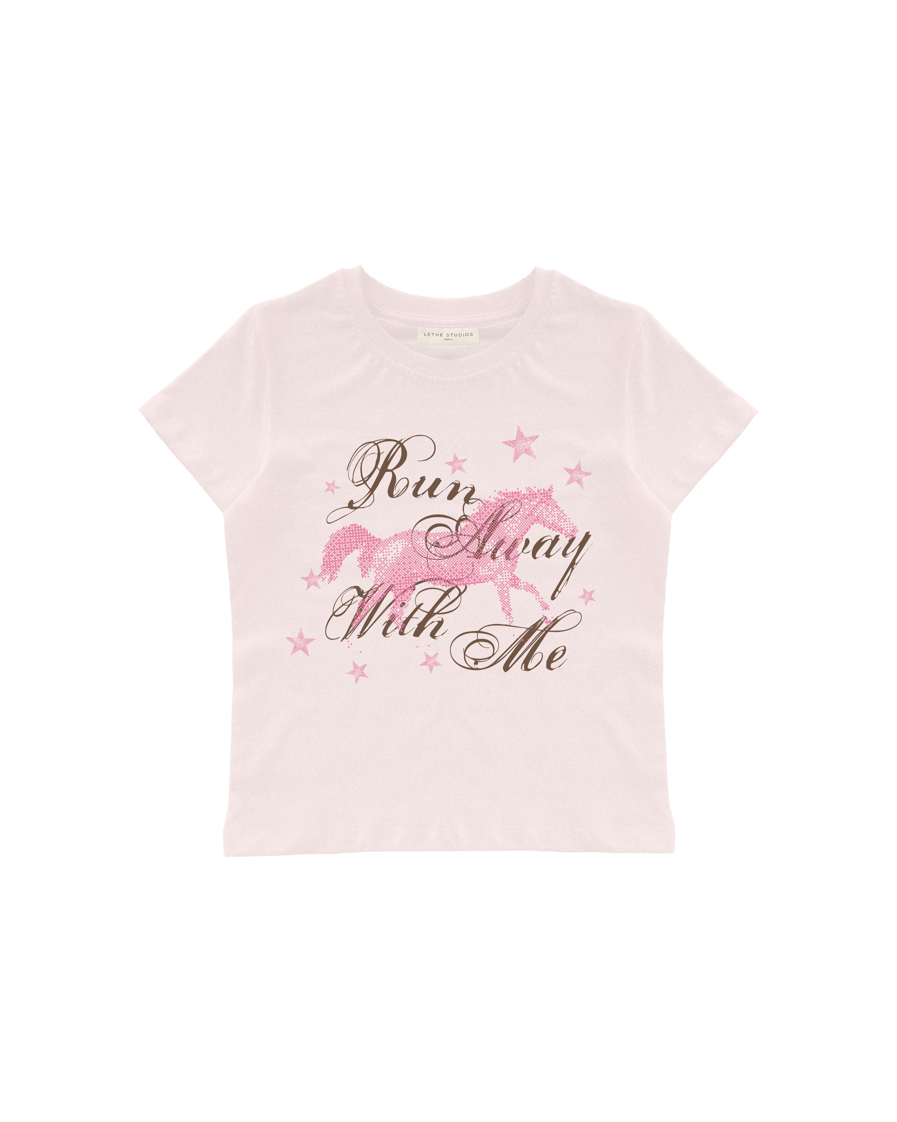 RUN AWAY BABY TEE