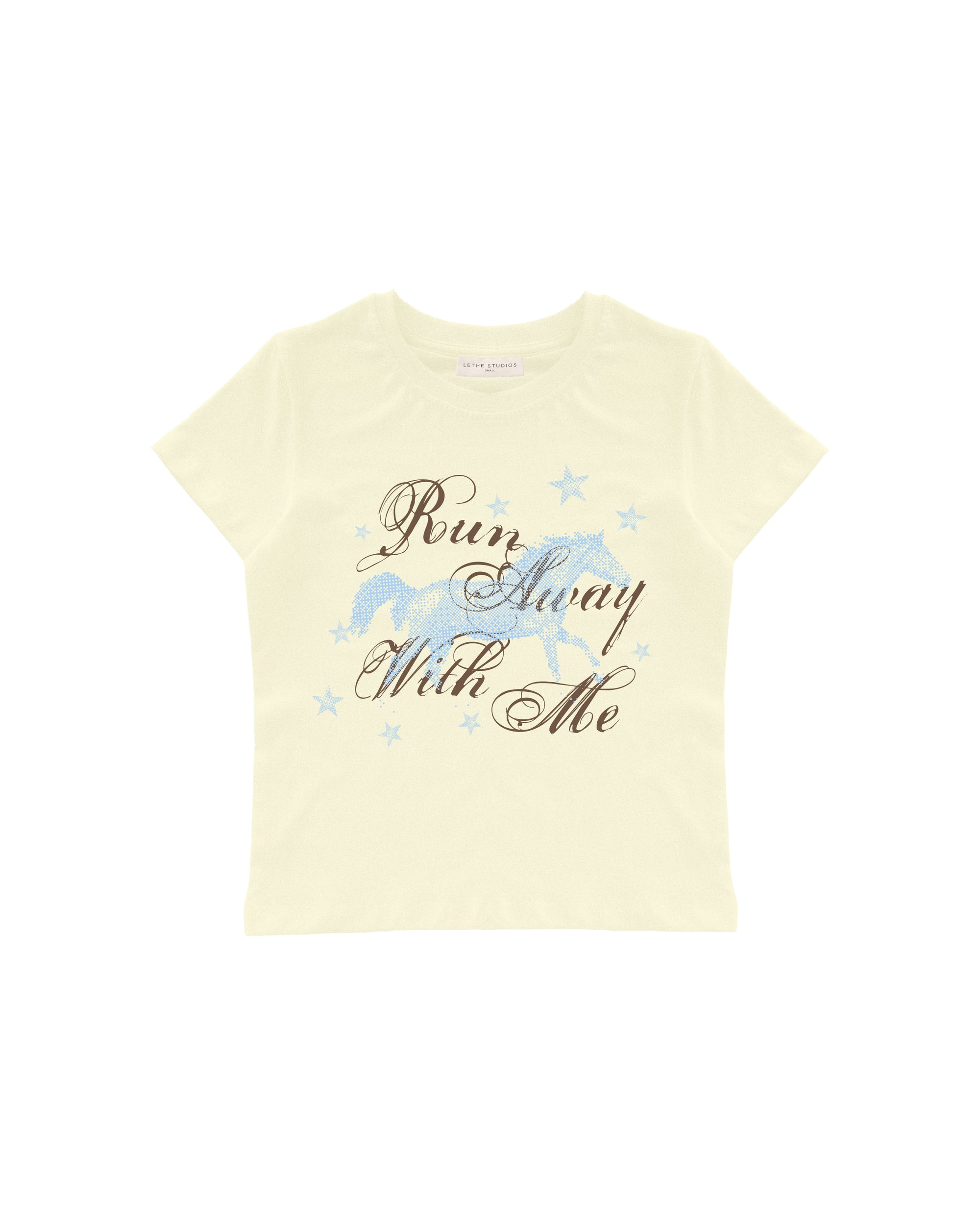 RUN AWAY BABY TEE
