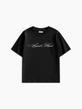 Sacred Heart Baby Tee - Siyah - Baby Tee - Lethe Studios