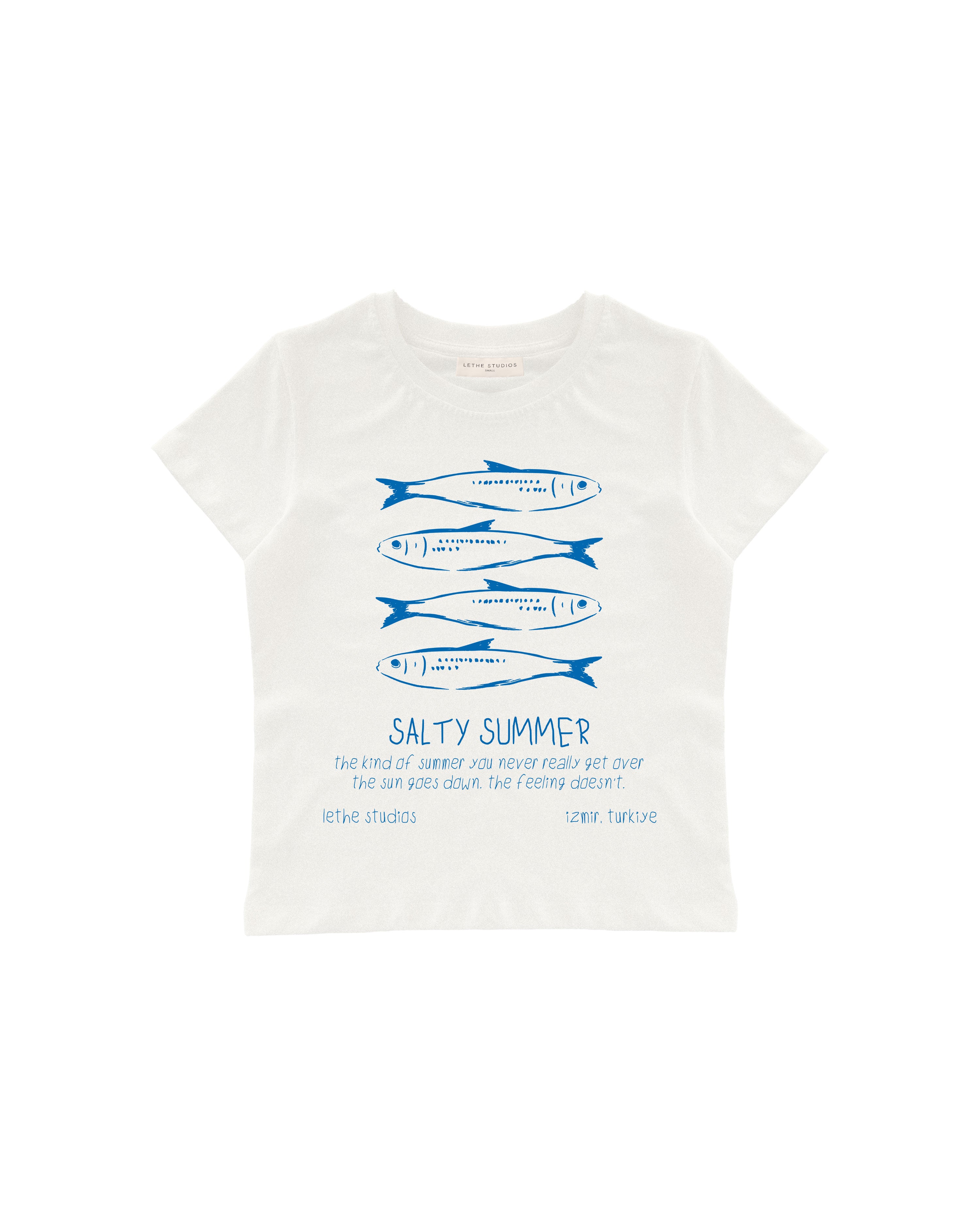 SALTY SUMMER BABY TEE