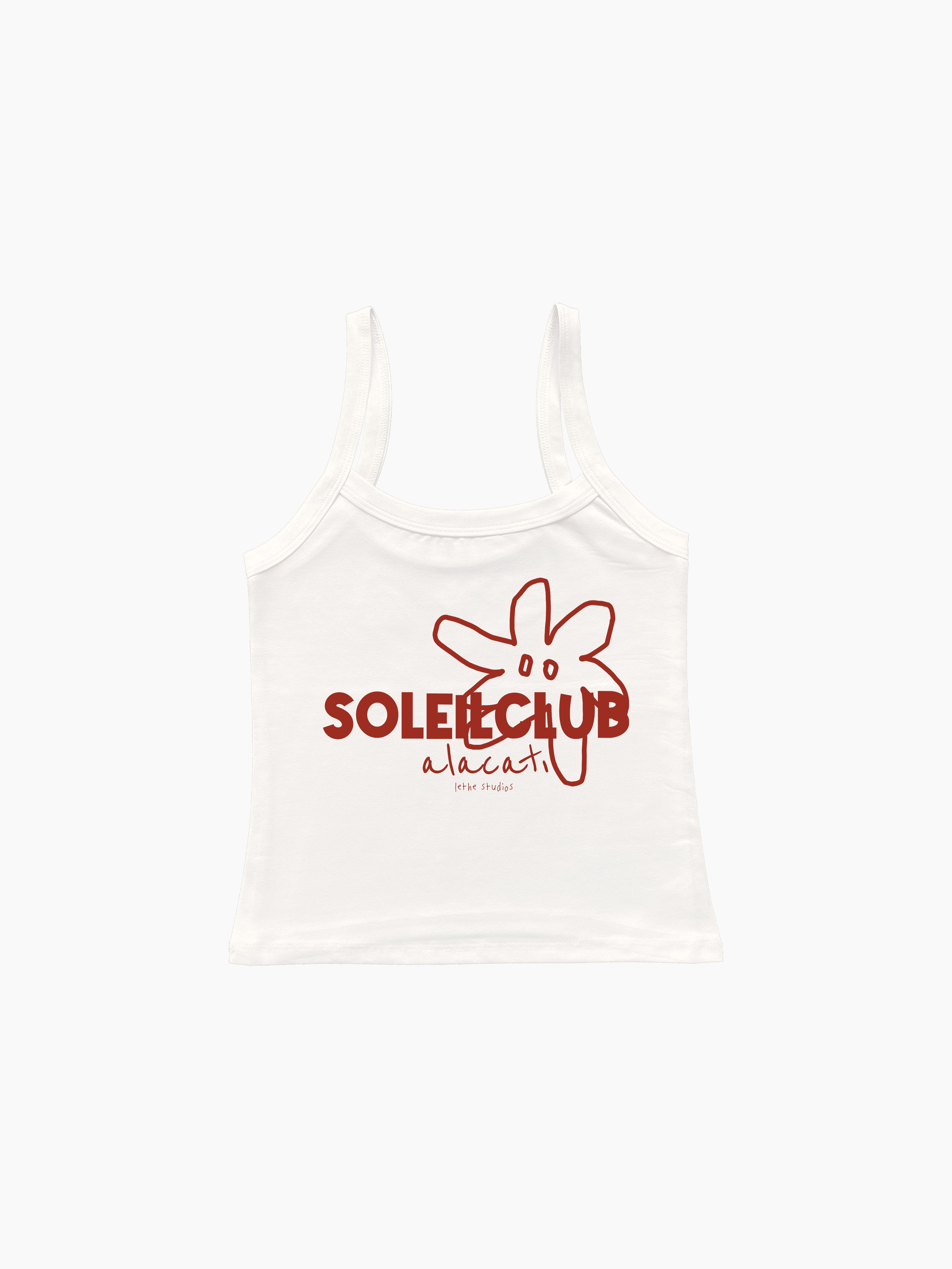 Soleil Club - Alaçatı Askılı Bluz - Ekru - Askılı Bluz - Lethe Studios
