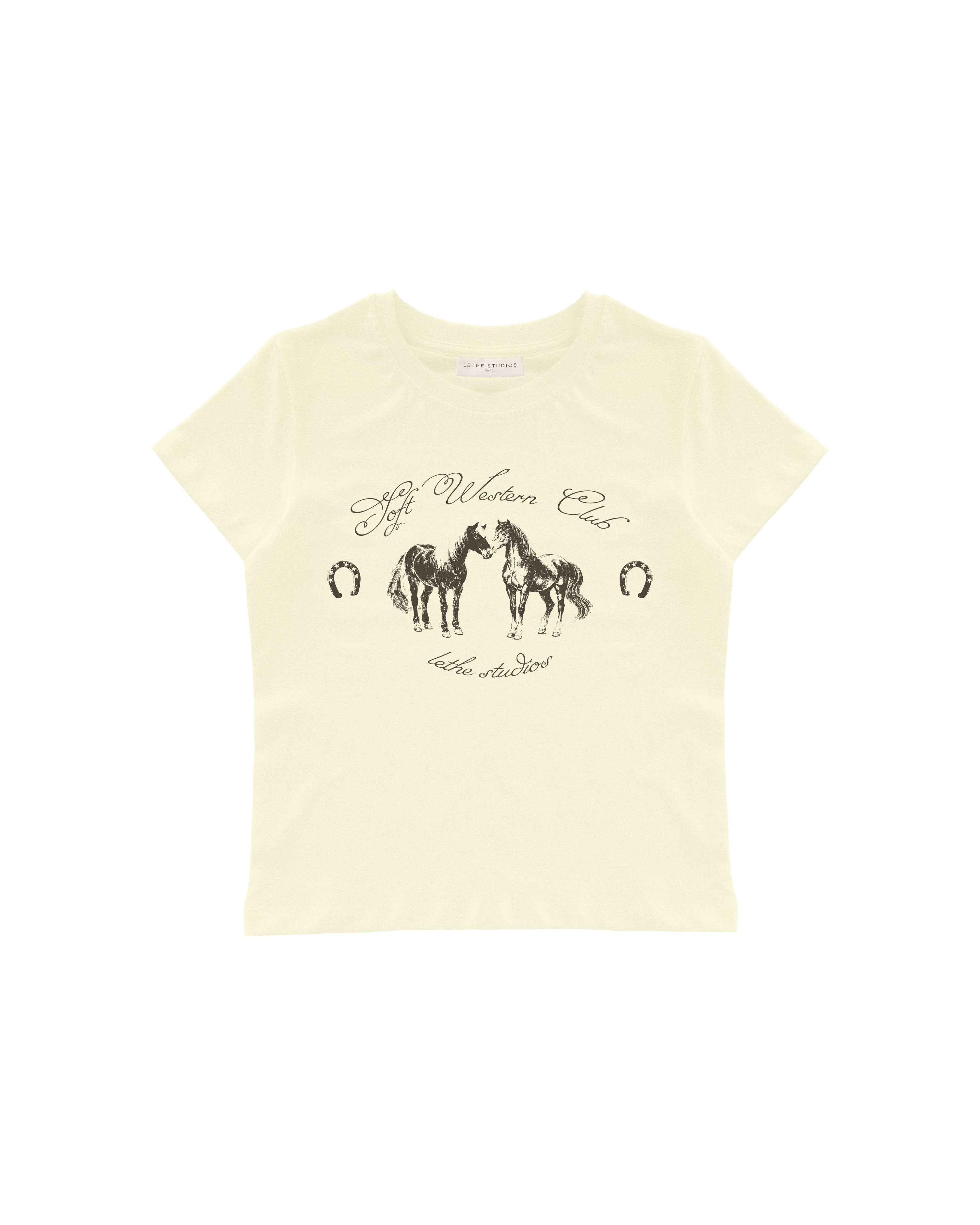 SOFT WESTERN CLUB BABY TEE