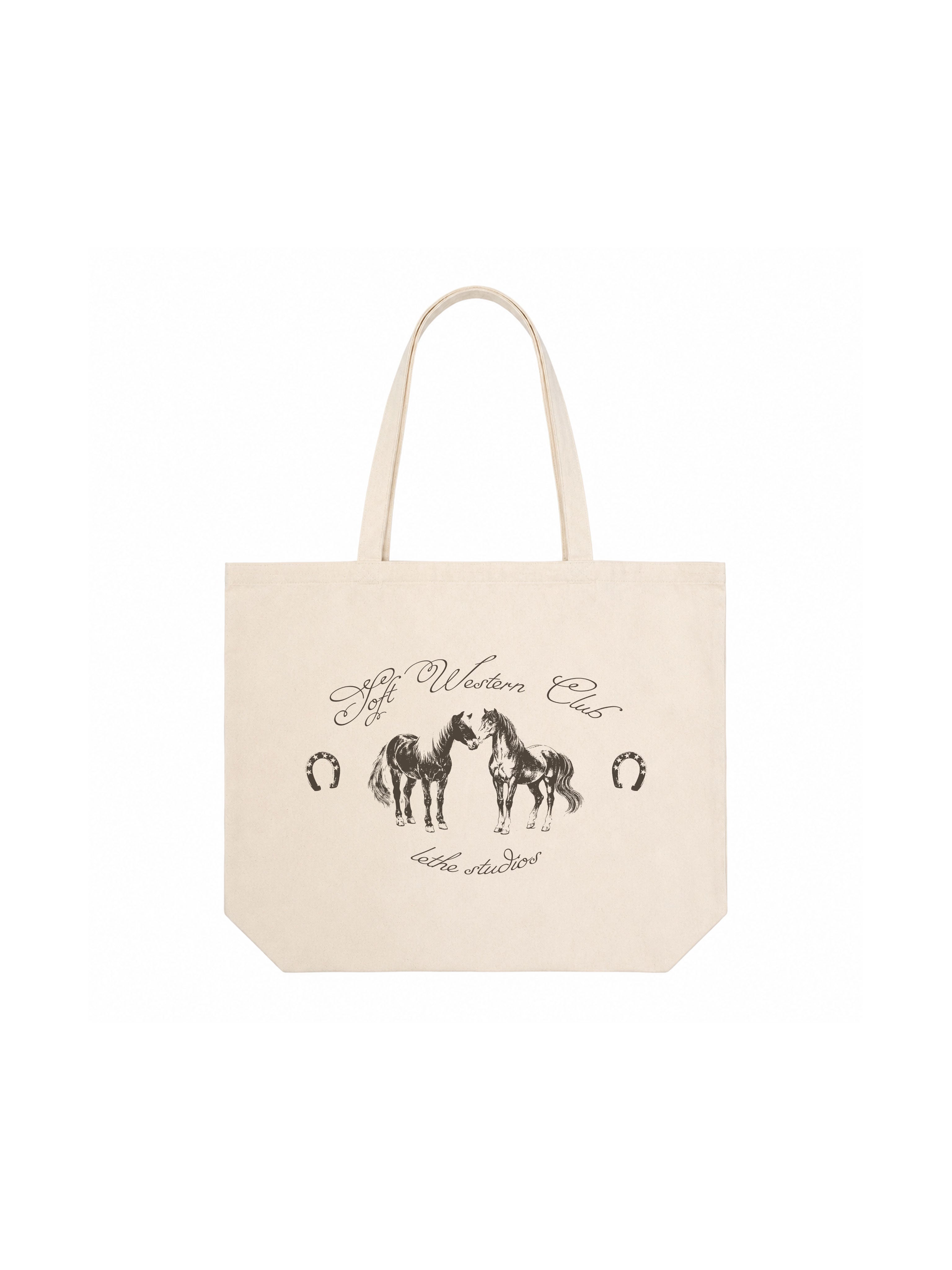 SOFT WESTERN CLUB TOTE BAG