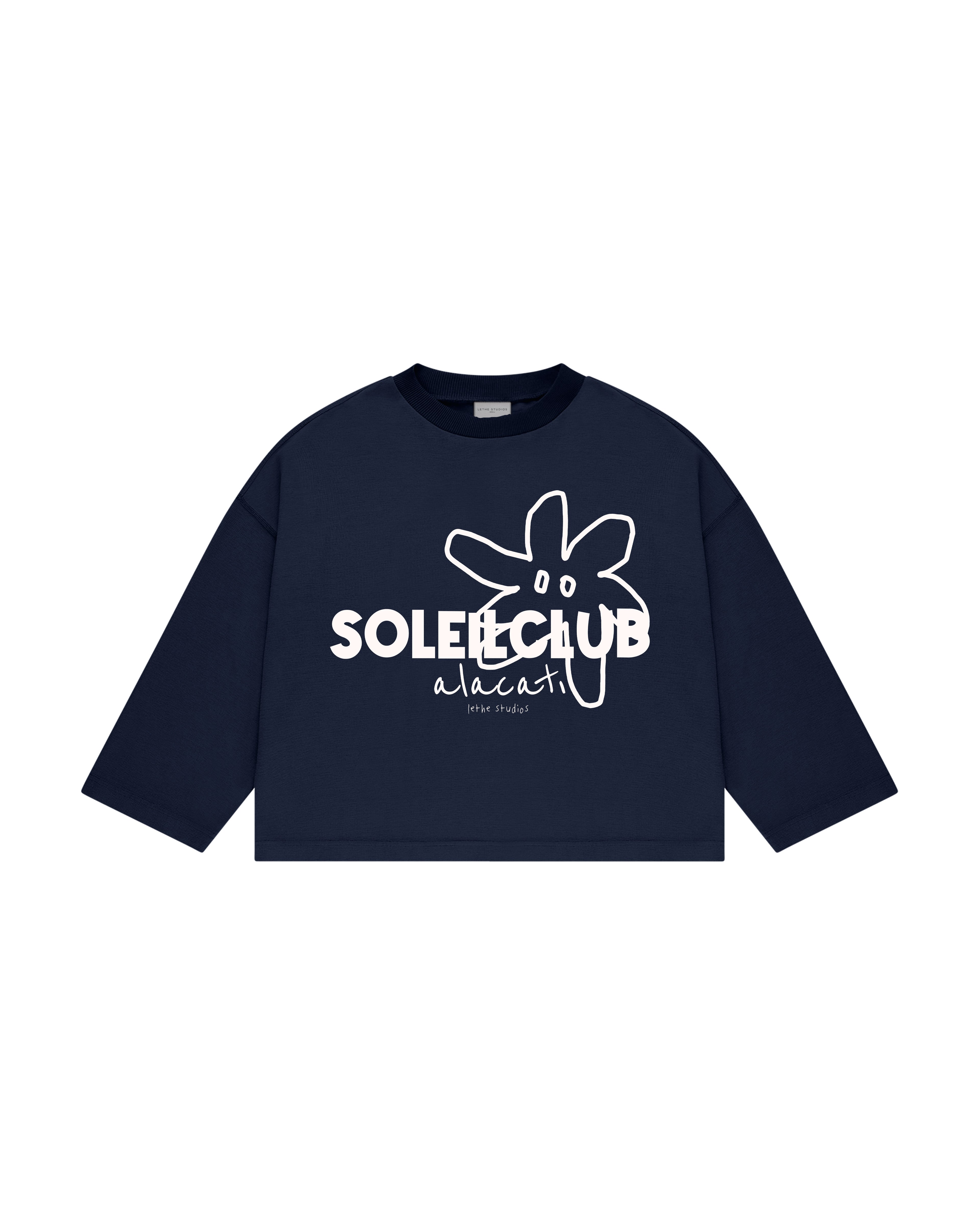 SOLEIL CLUB - ALAÇATI UZUN KOLLU T-SHIRT