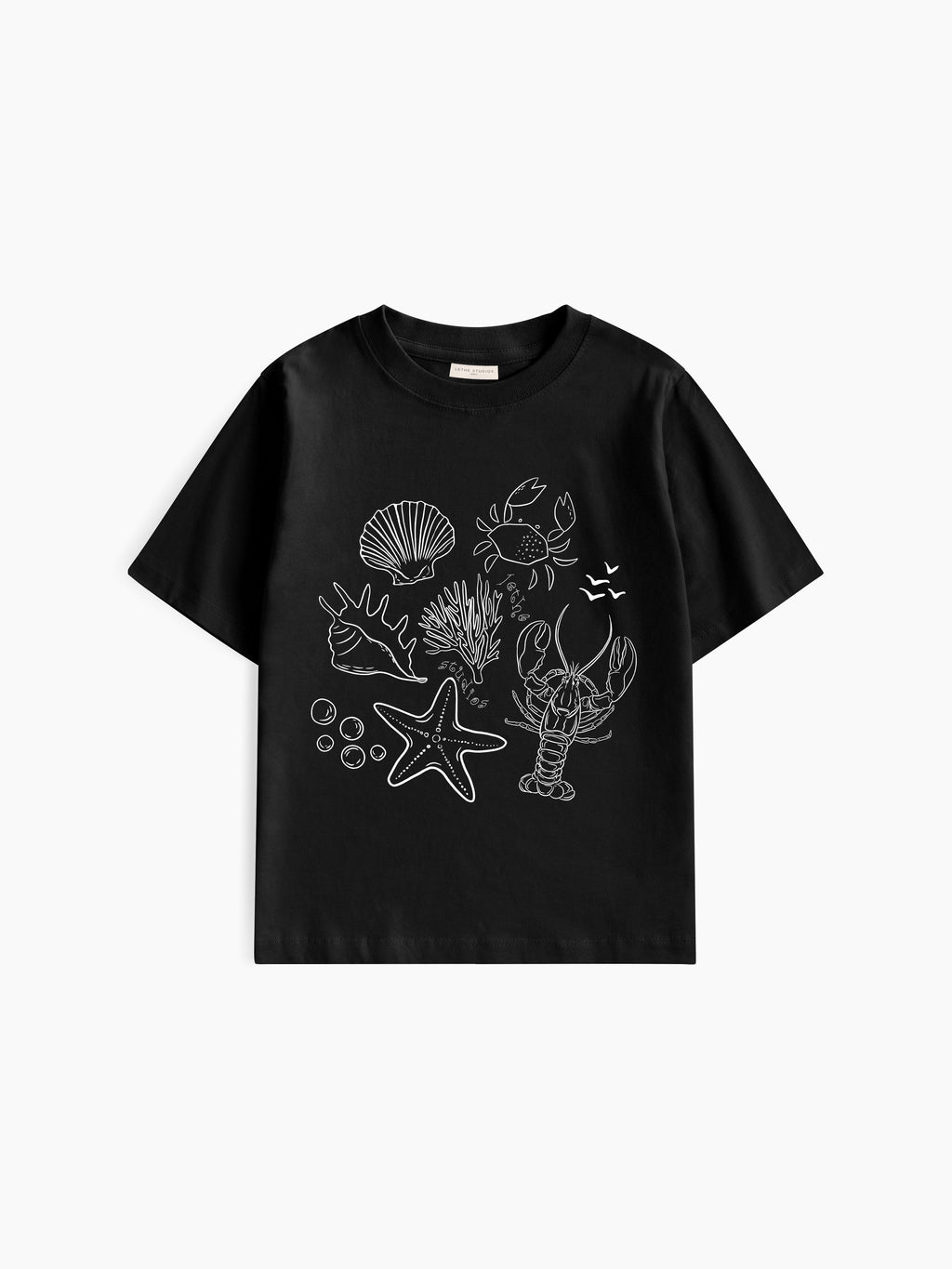 Soleil Club Baby Tee - Siyah - Baby Tee - Lethe Studios