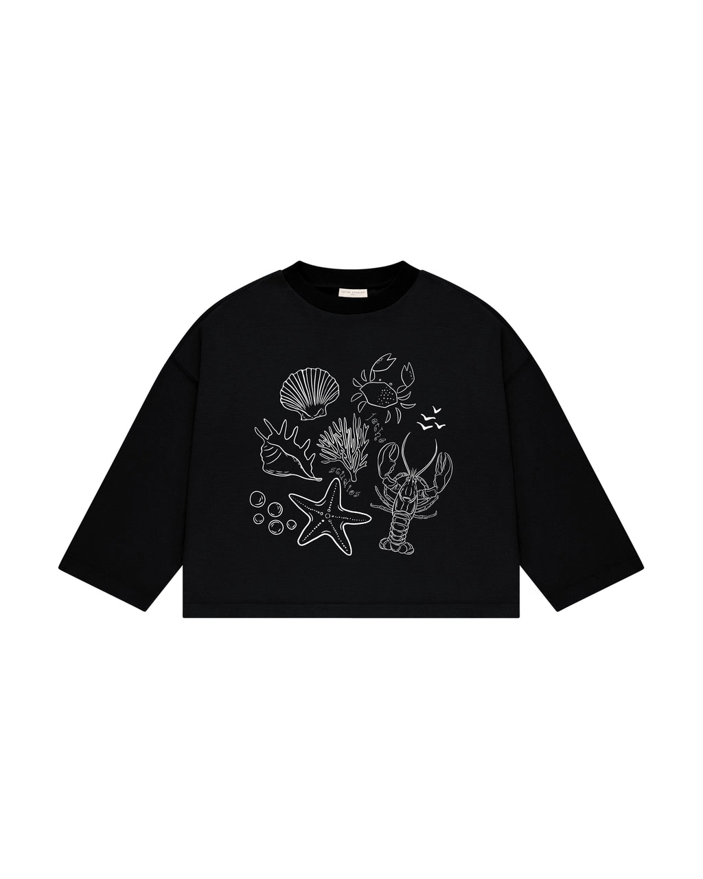 Soleil Club Uzun Kollu T-Shirt - Siyah - Uzun Kollu T-Shirt - Lethe Studios