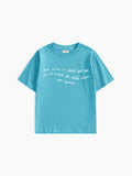 Soleil Interieur Baby Tee - Turkuaz - Baby Tee - Lethe Studios