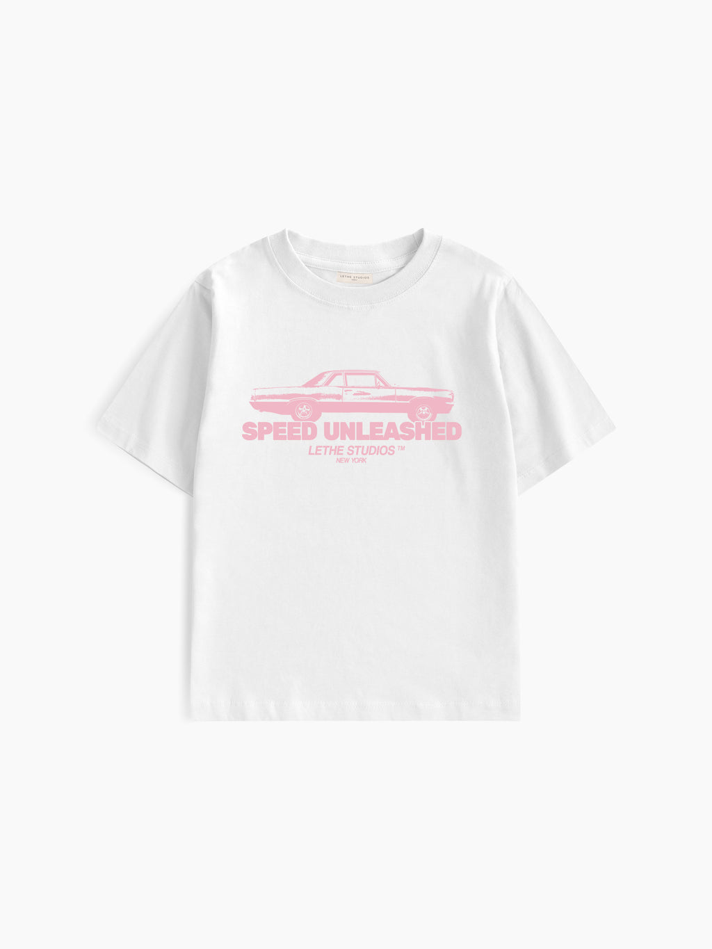 Speed Unleashed Baby Tee - Ekru - Baby Tee - Lethe Studios