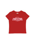 SPEED UNLEASHED BABY TEE - Kırmızı - Baby Tee - Lethe Studios