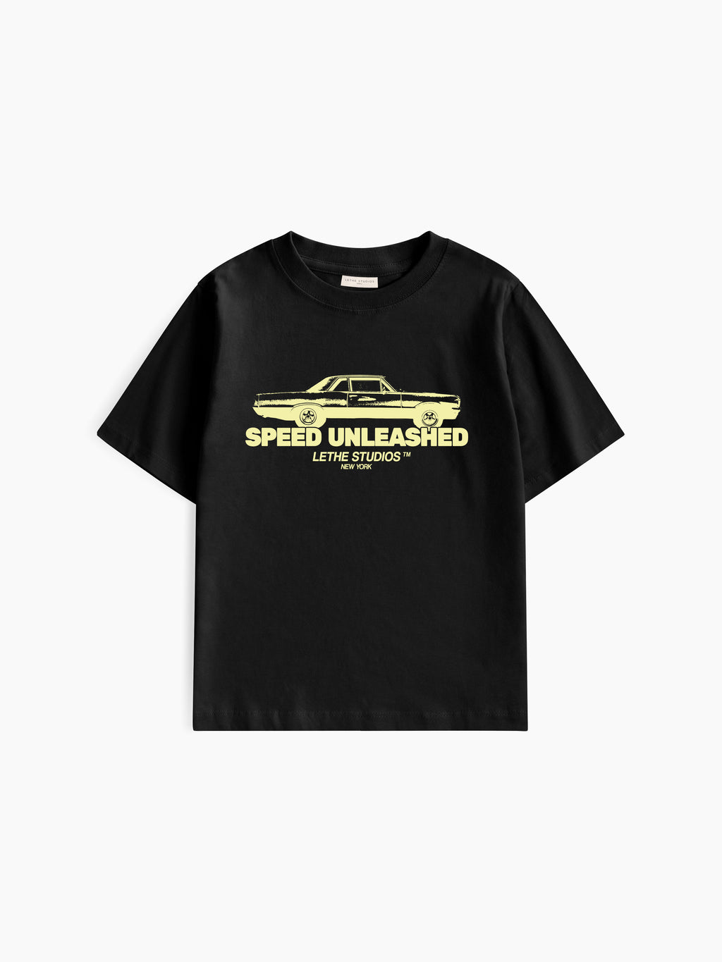 Speed Unleashed Baby Tee - Siyah - Baby Tee - Lethe Studios