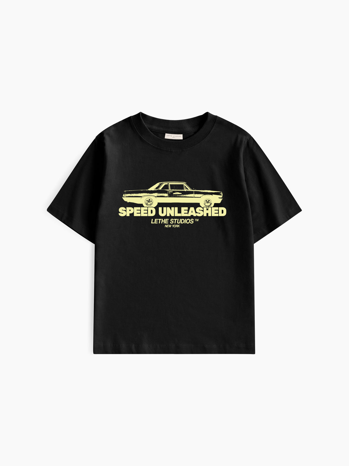 Speed Unleashed Baby Tee - Siyah - Baby Tee - Lethe Studios